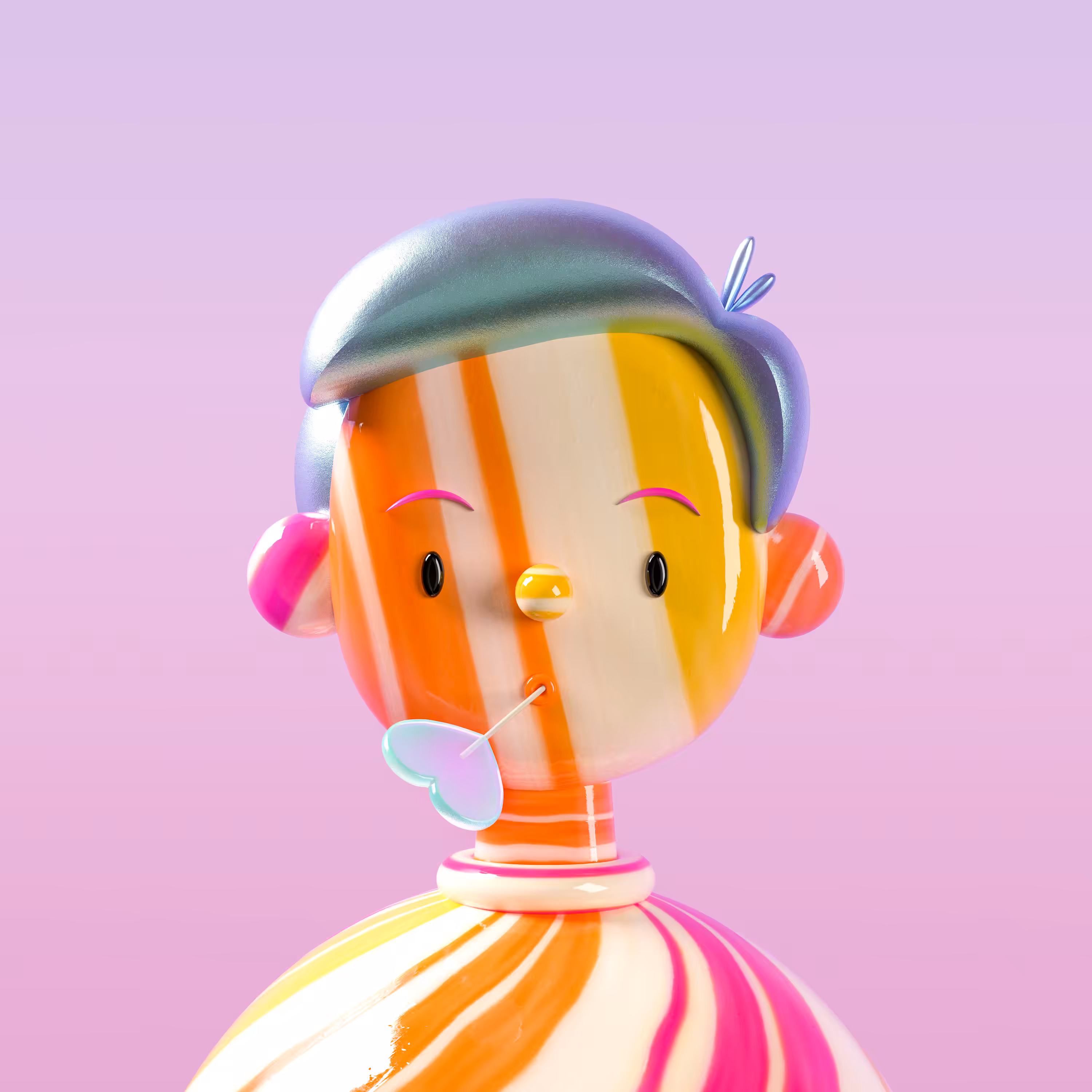 Candy Toy Face