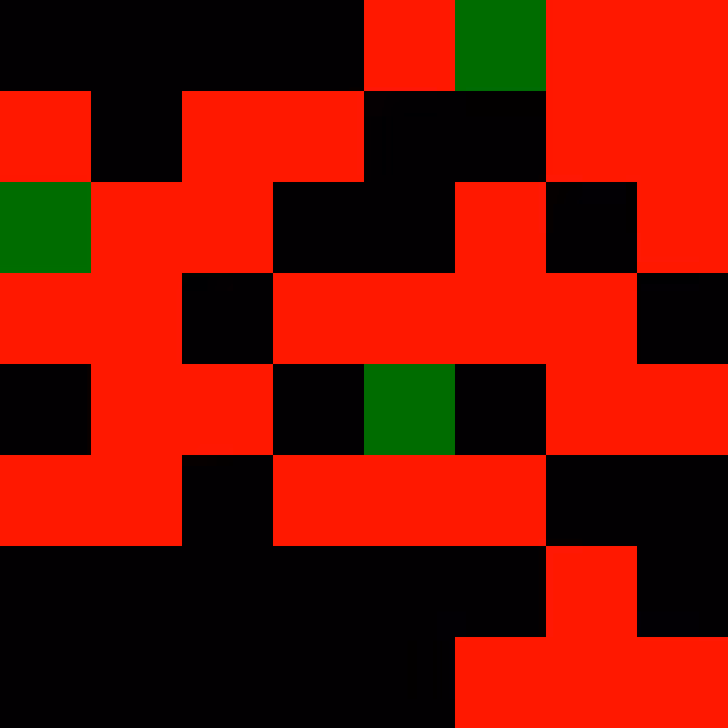 Pixel Roulette (Red, Green, Black) #6