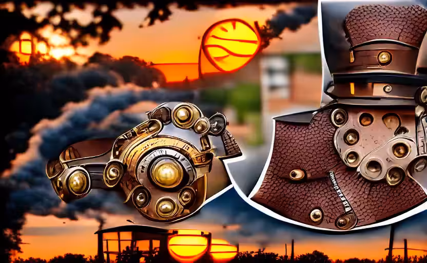 Steampunk Sunset 10