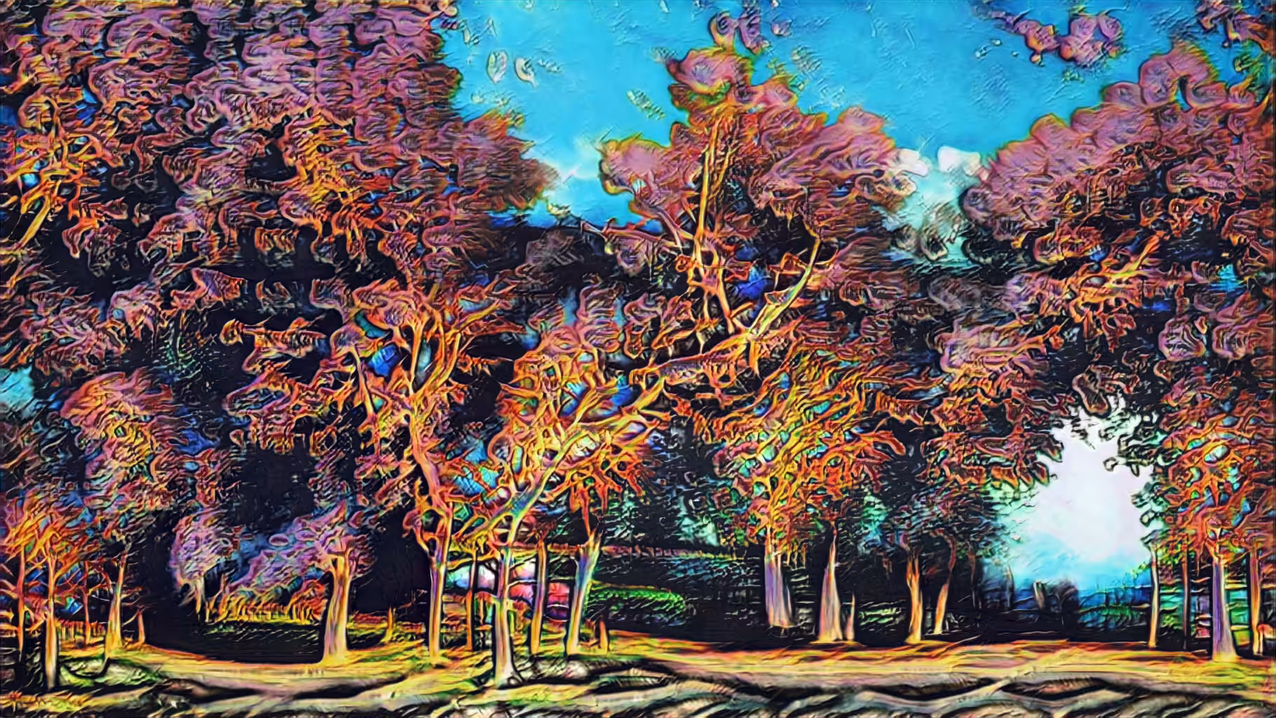 Psychedelic Forest #3
