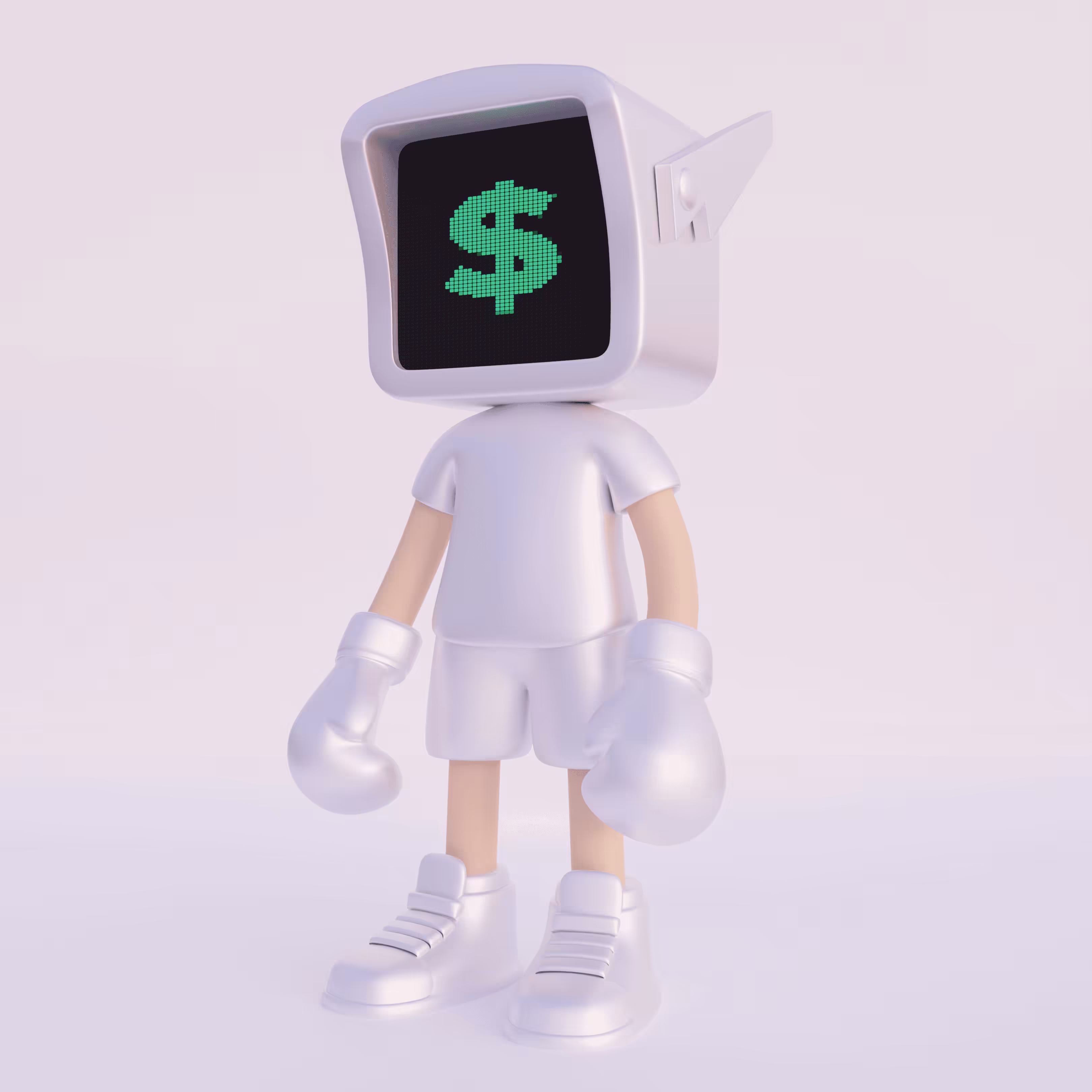 LCD BOY (Silver) #010
