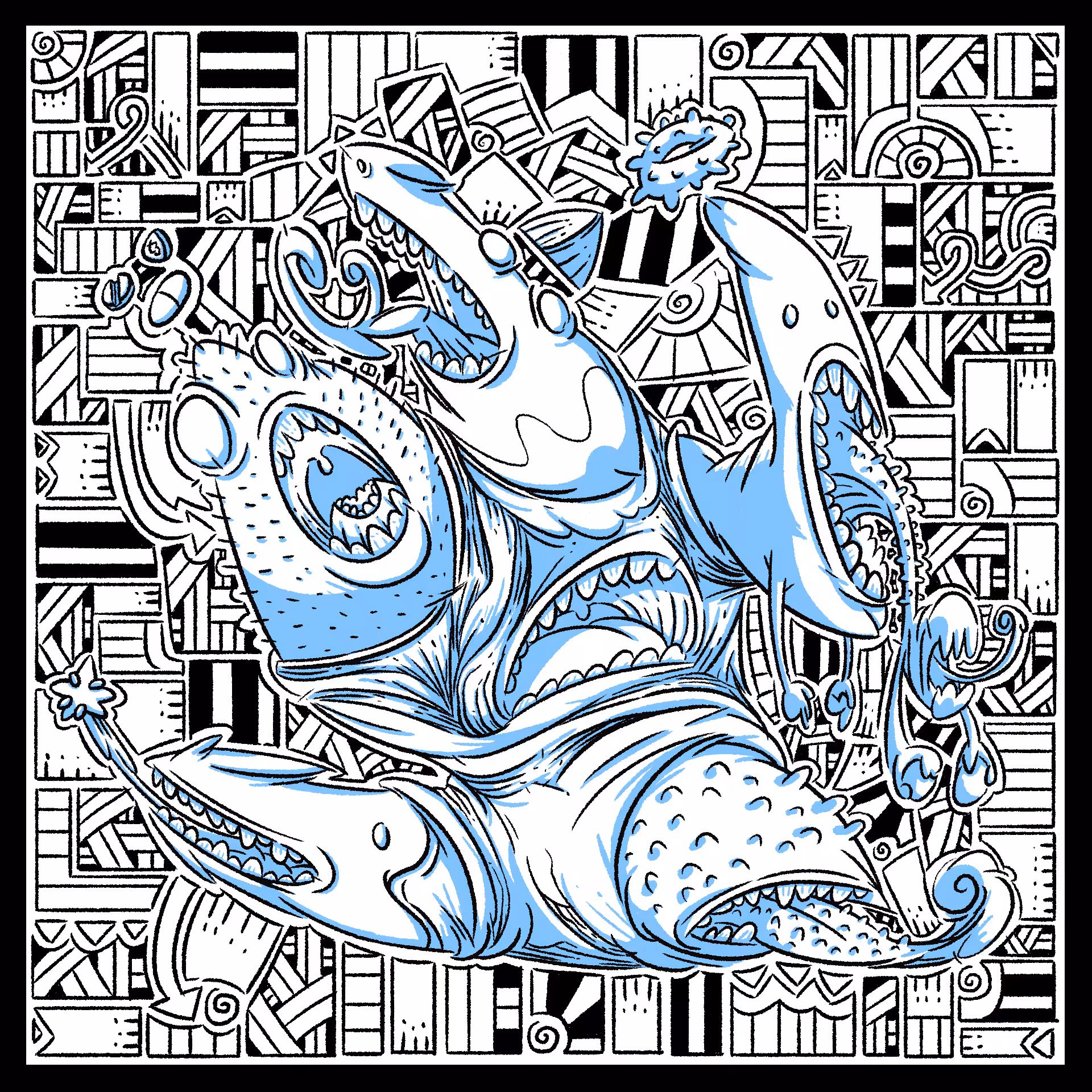 creature 019 Lineart