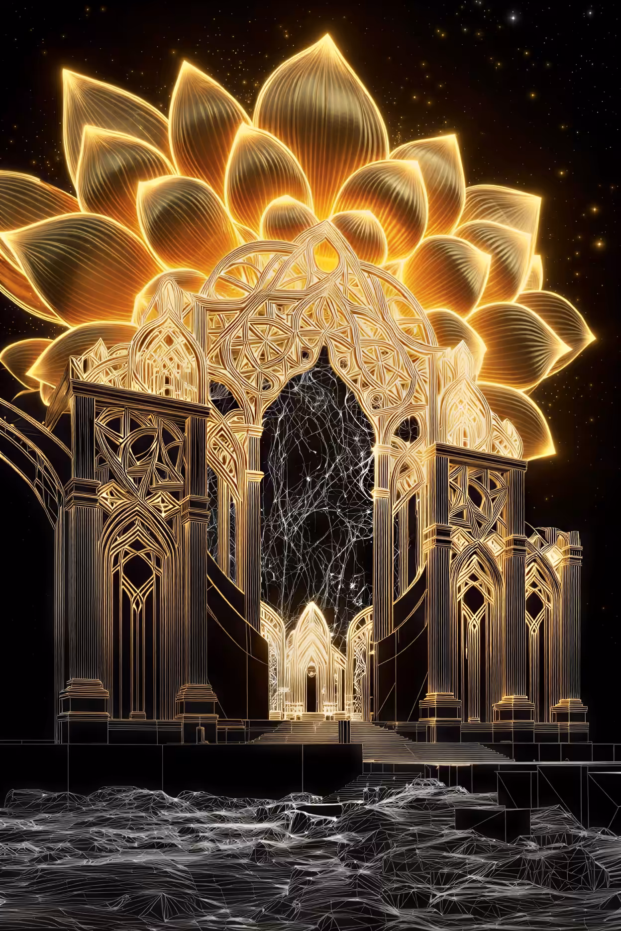 Flor do Lótus — Cybernetic Temple: Flor do Lótus XII – Radiant Gateway