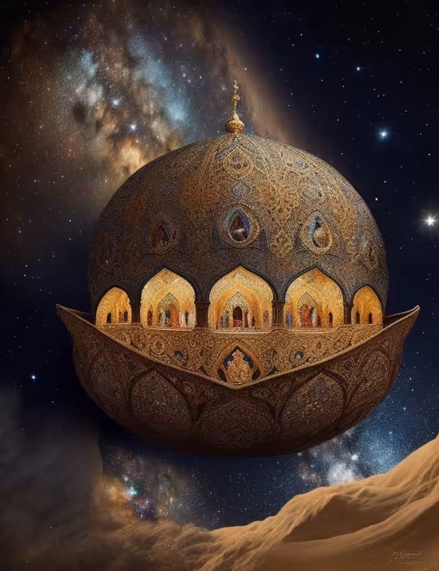 Spaceship of ancient Iranians