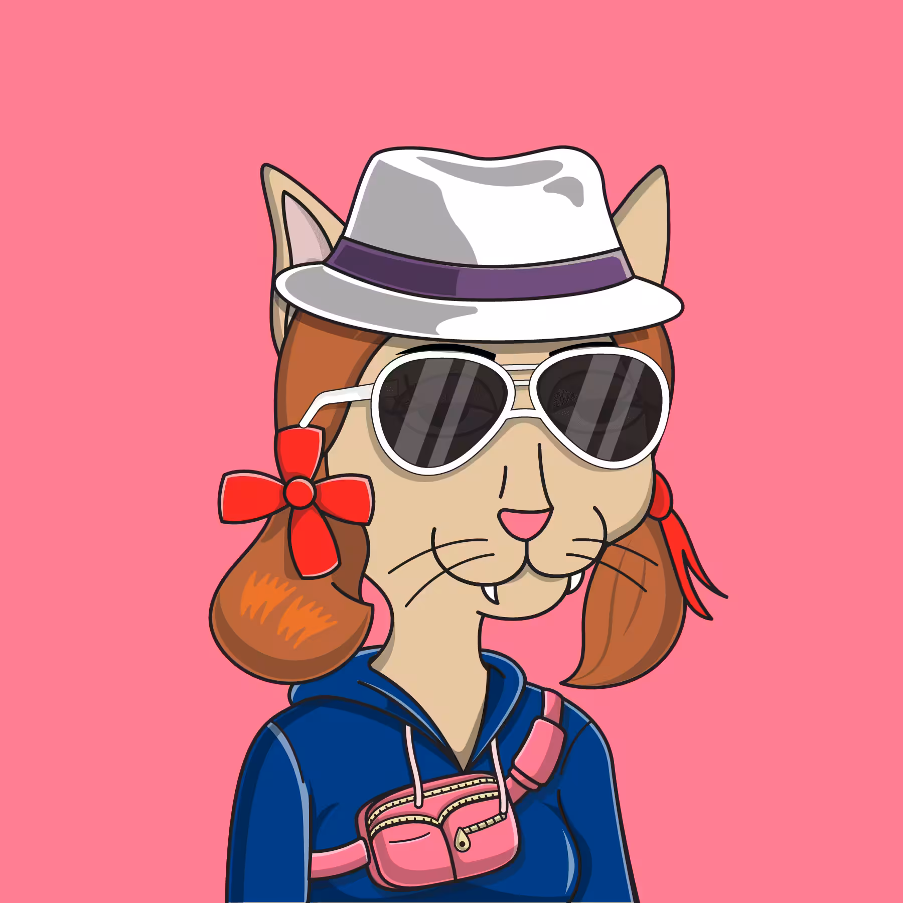Girl Cat #436