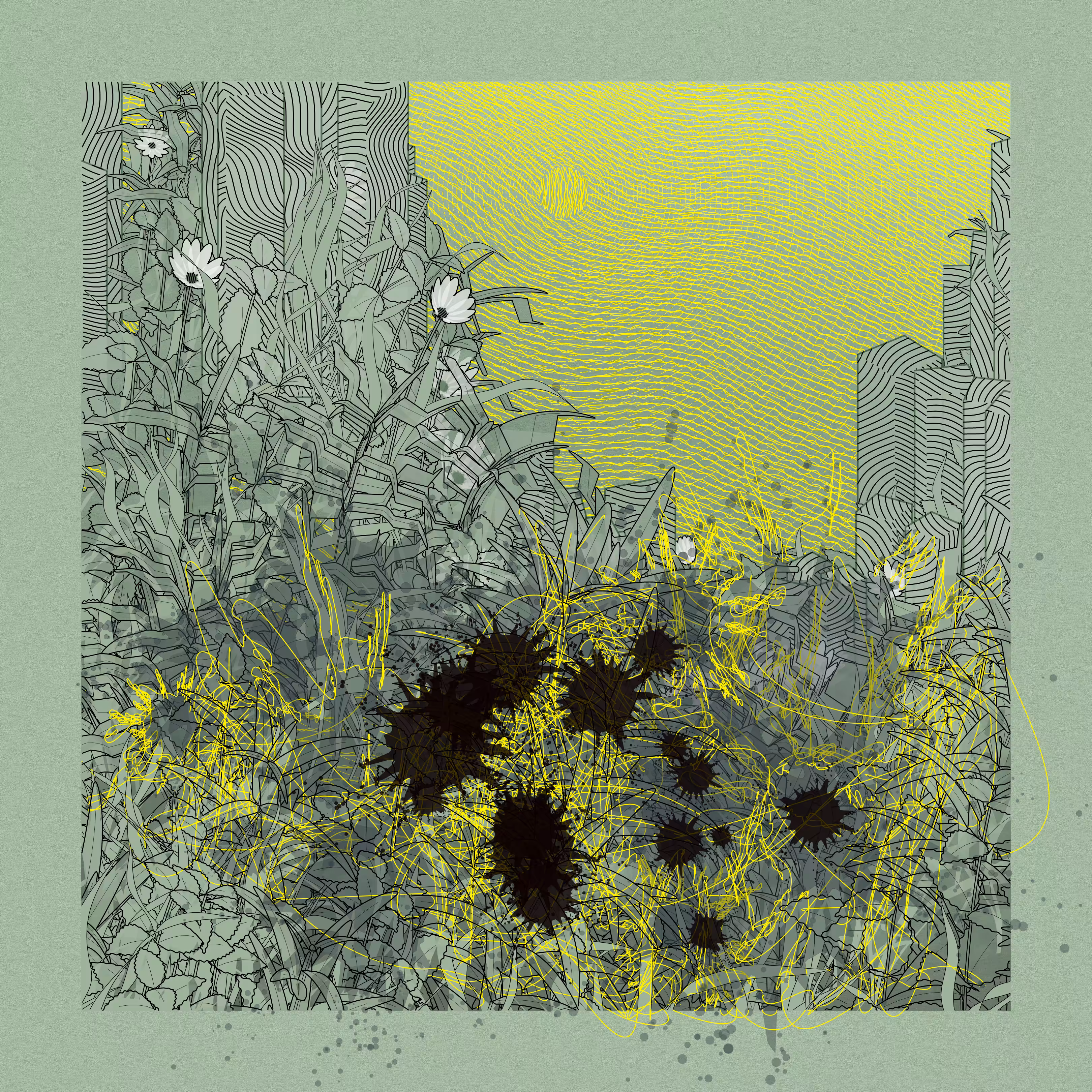 Landscape with Carbon Capture #888