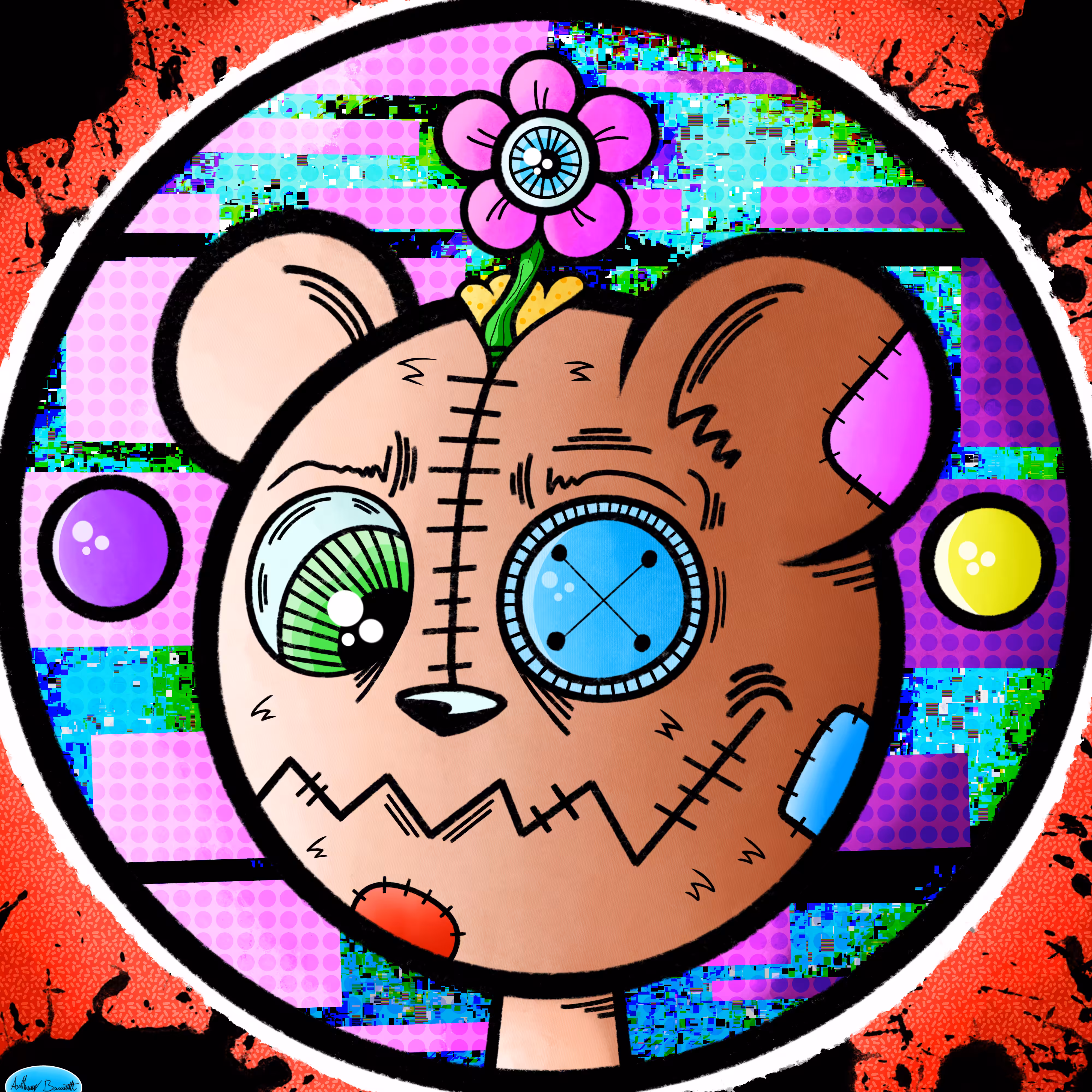 Murder OBJKTs: Flower Pot