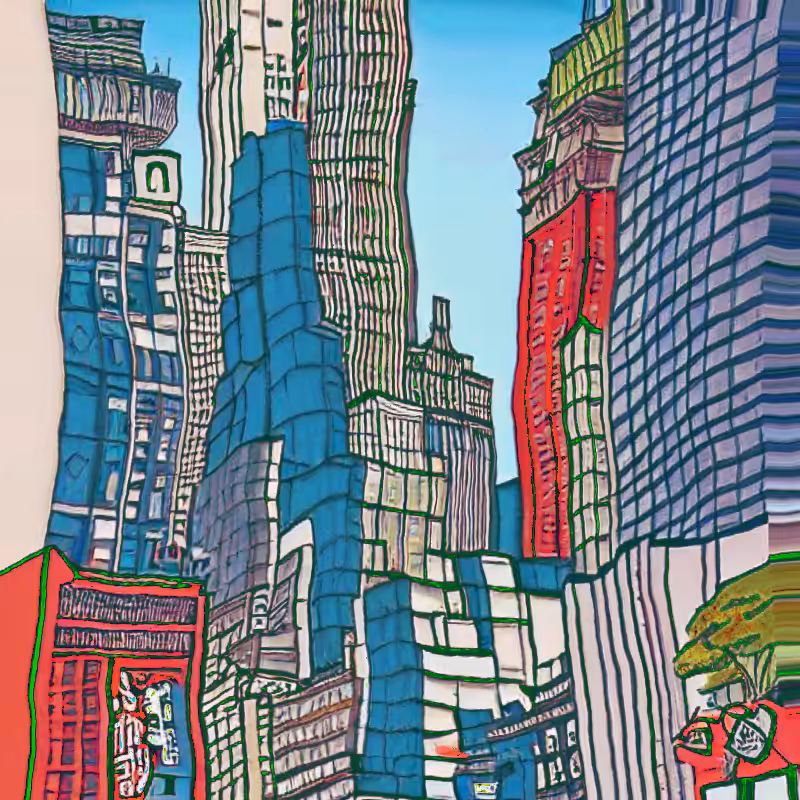 IMAGINARY NEW YORK IN UKIYO-E #41