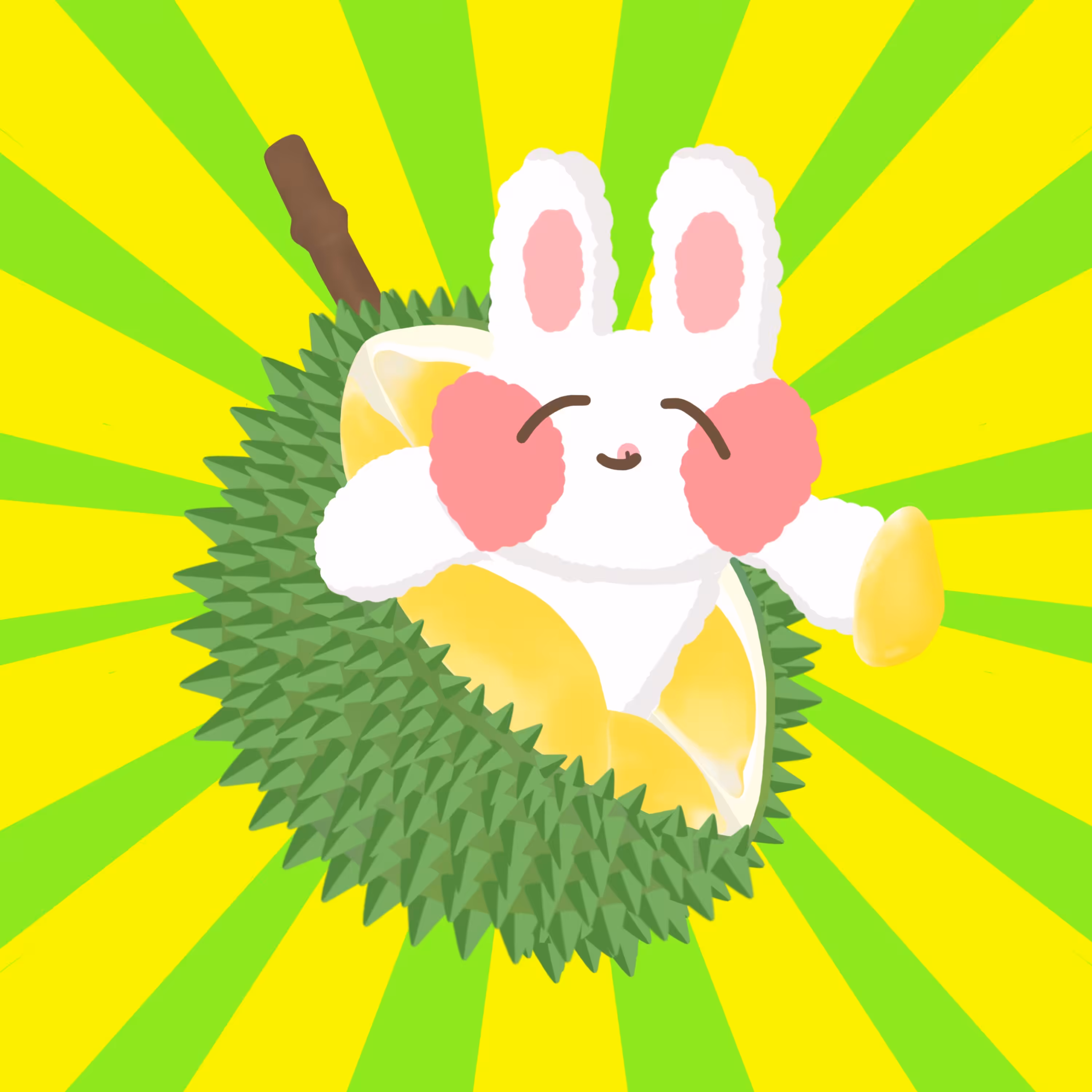 Rabbit Fluffy Durian