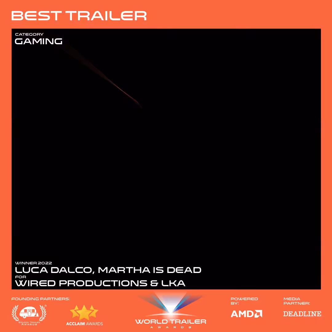 World Trailer Awards 2022: Best Trailer, Gaming