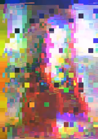 Pixeled glass #1