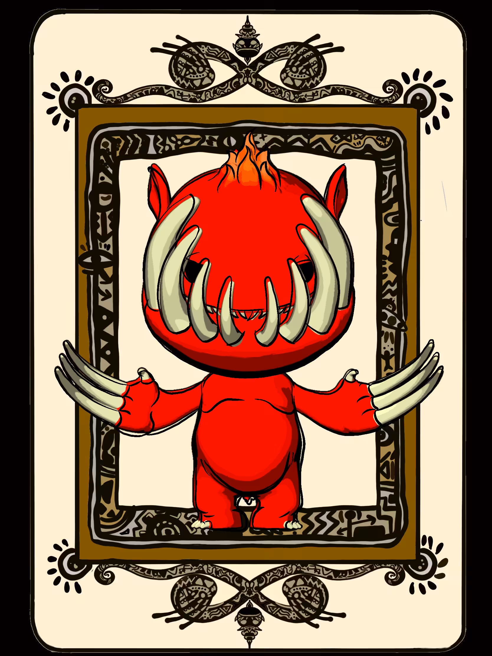 Red wallteeth #1