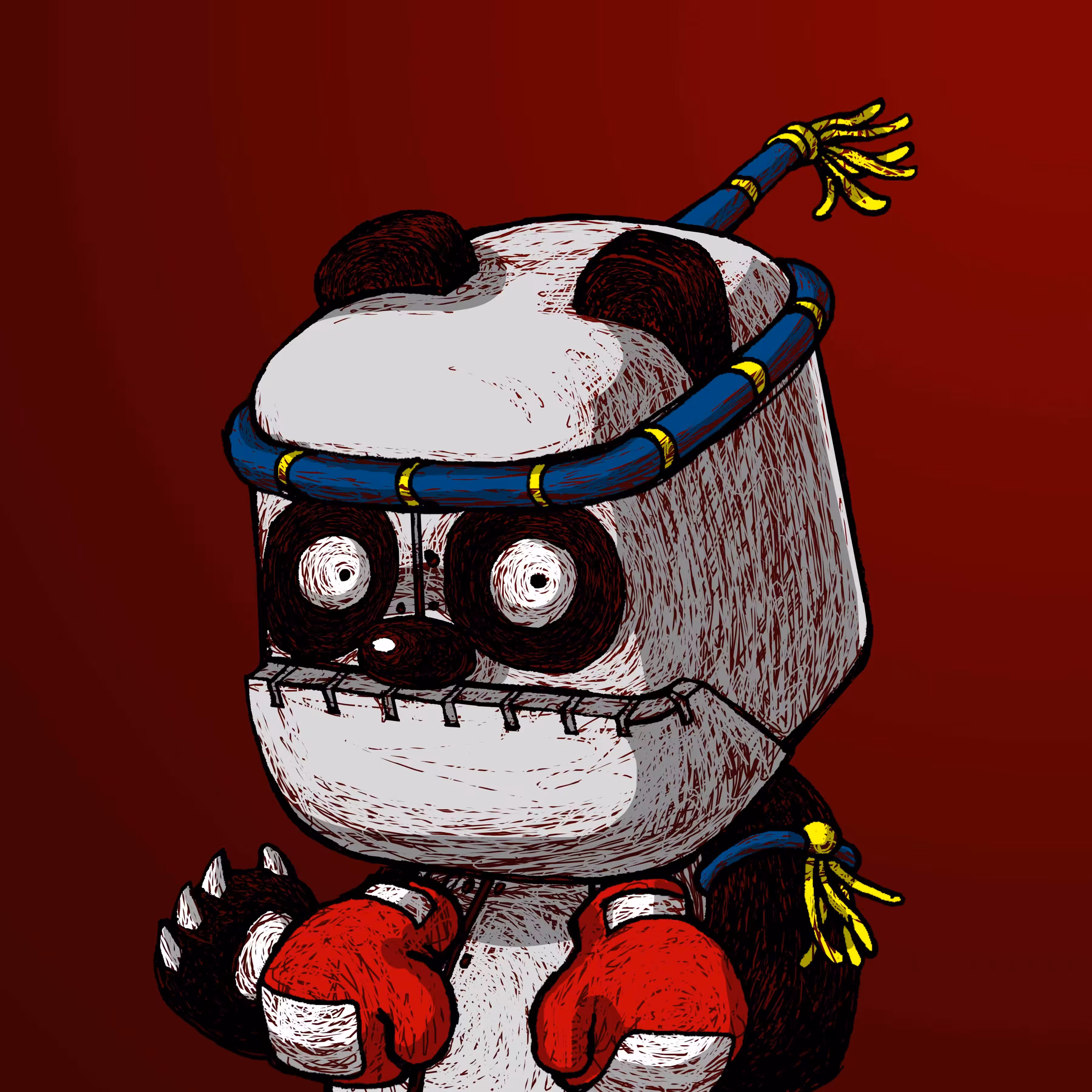 Papado in Muay Thai uniform