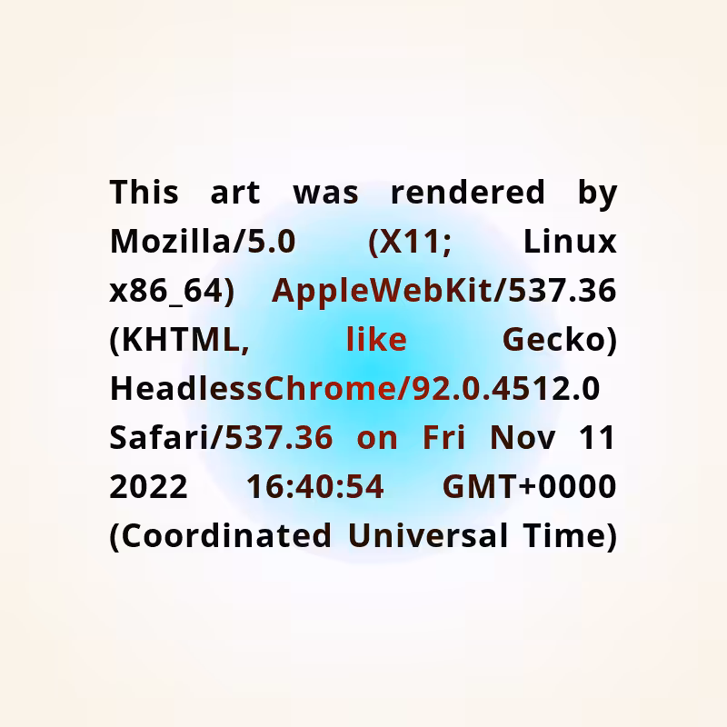 BROWSER ART #13