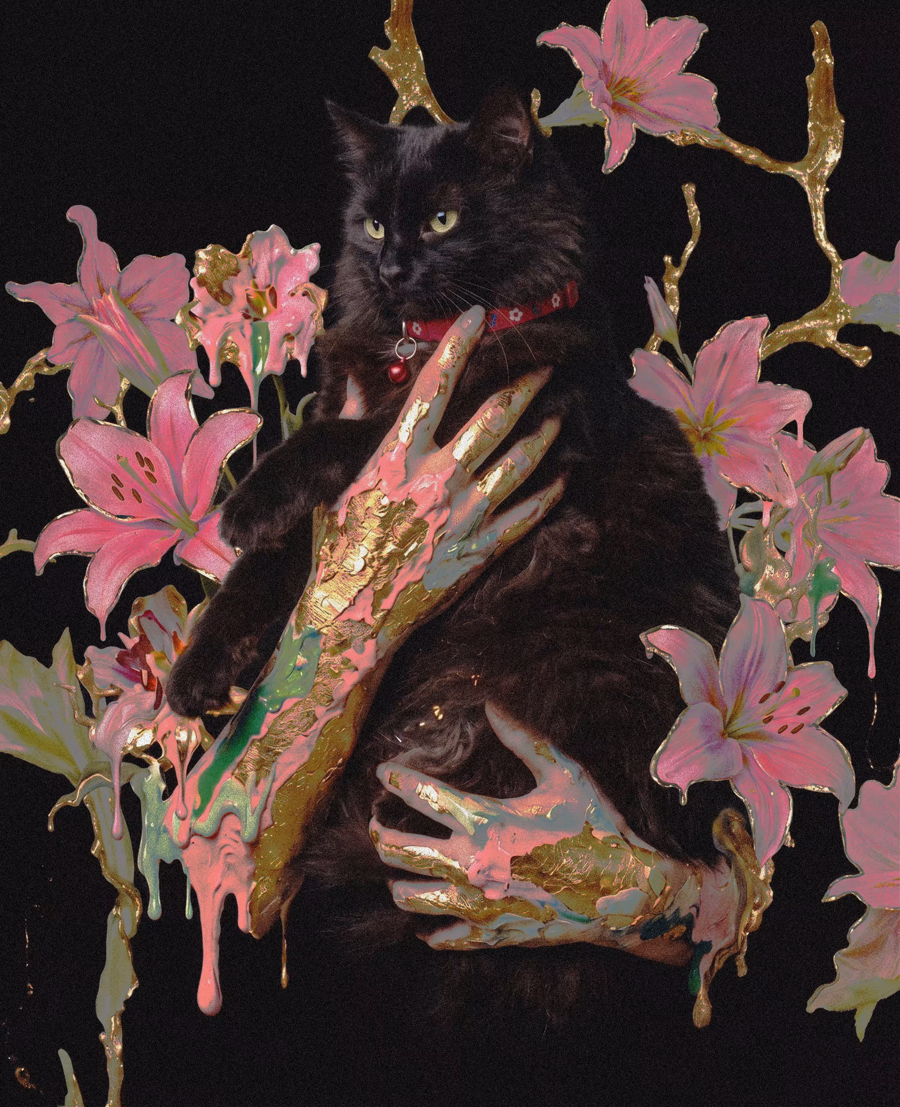 GMahnaz: Shadow, Held in Bloom