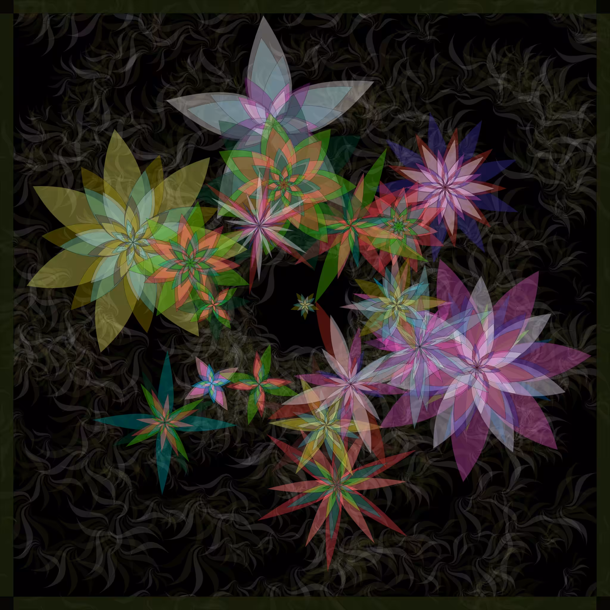 Bezier Garden #5
