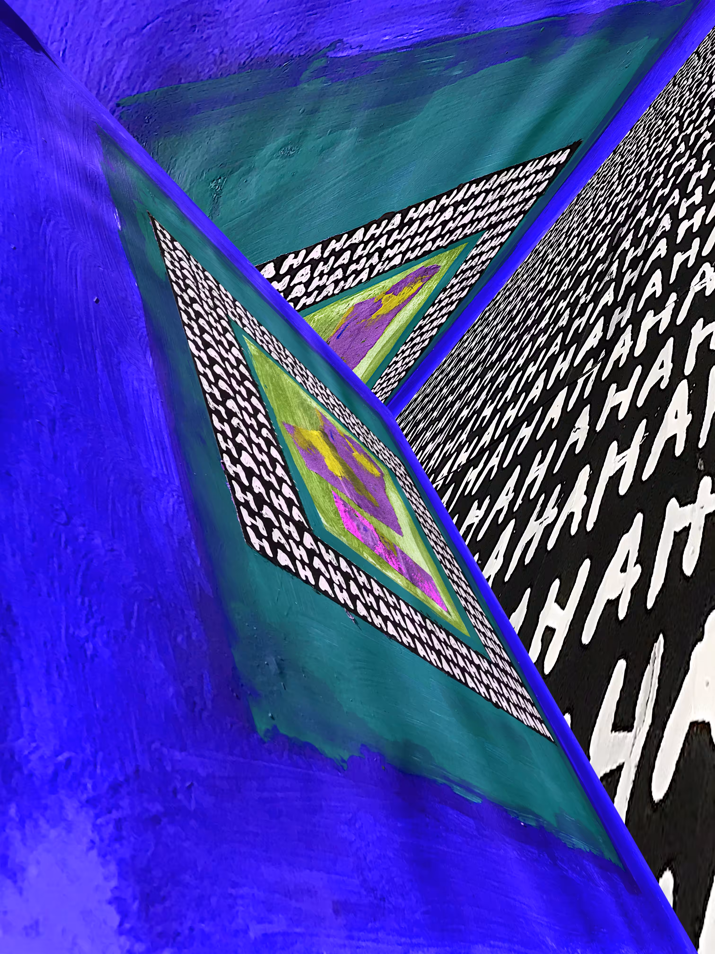 A new world of consciousness (blue variation)