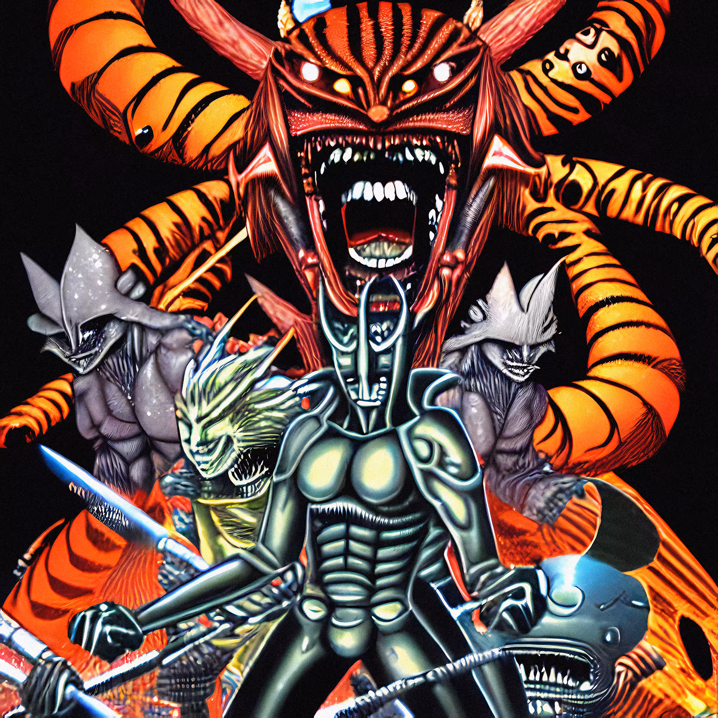 Battle #2 - Fluffy Ninjas VS the Hollow Spiderbot
