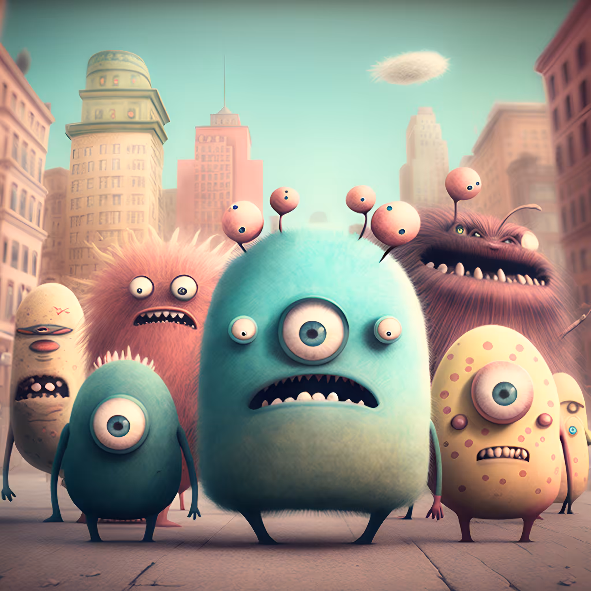 Funny Monsters #56
