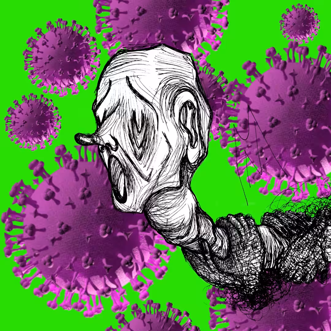 Covid Pandemic Scream
