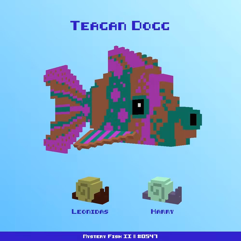 Teagan Dogg :: Mystery Fish 0547/1000