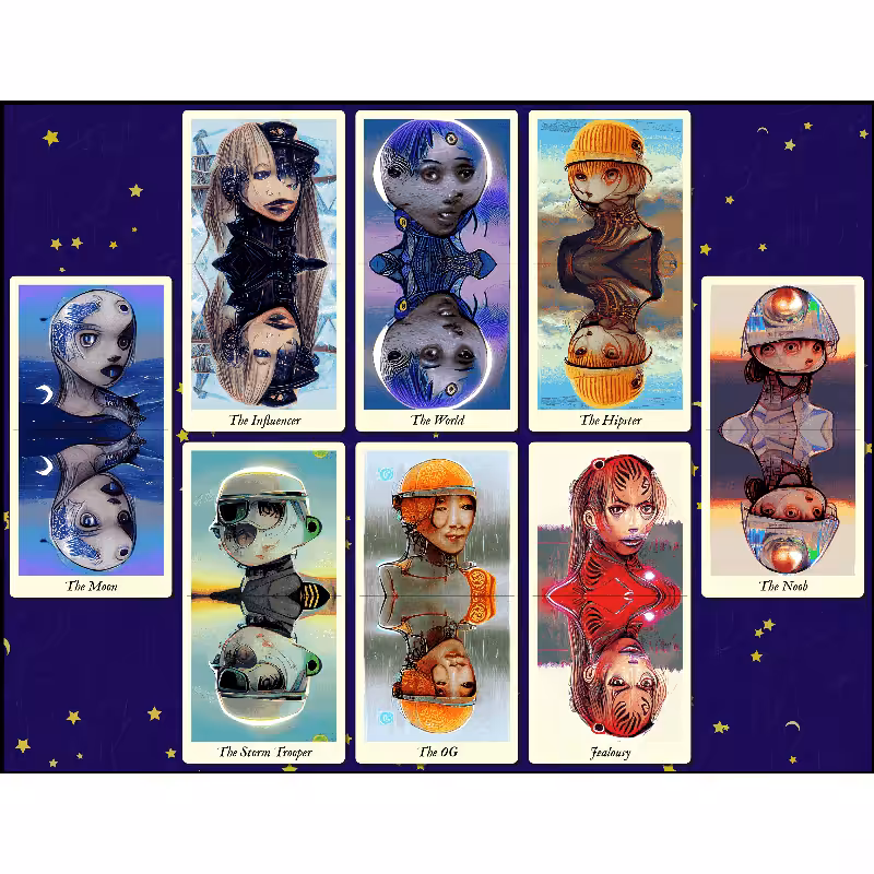 Reflexions - the fxhash tarot #4
