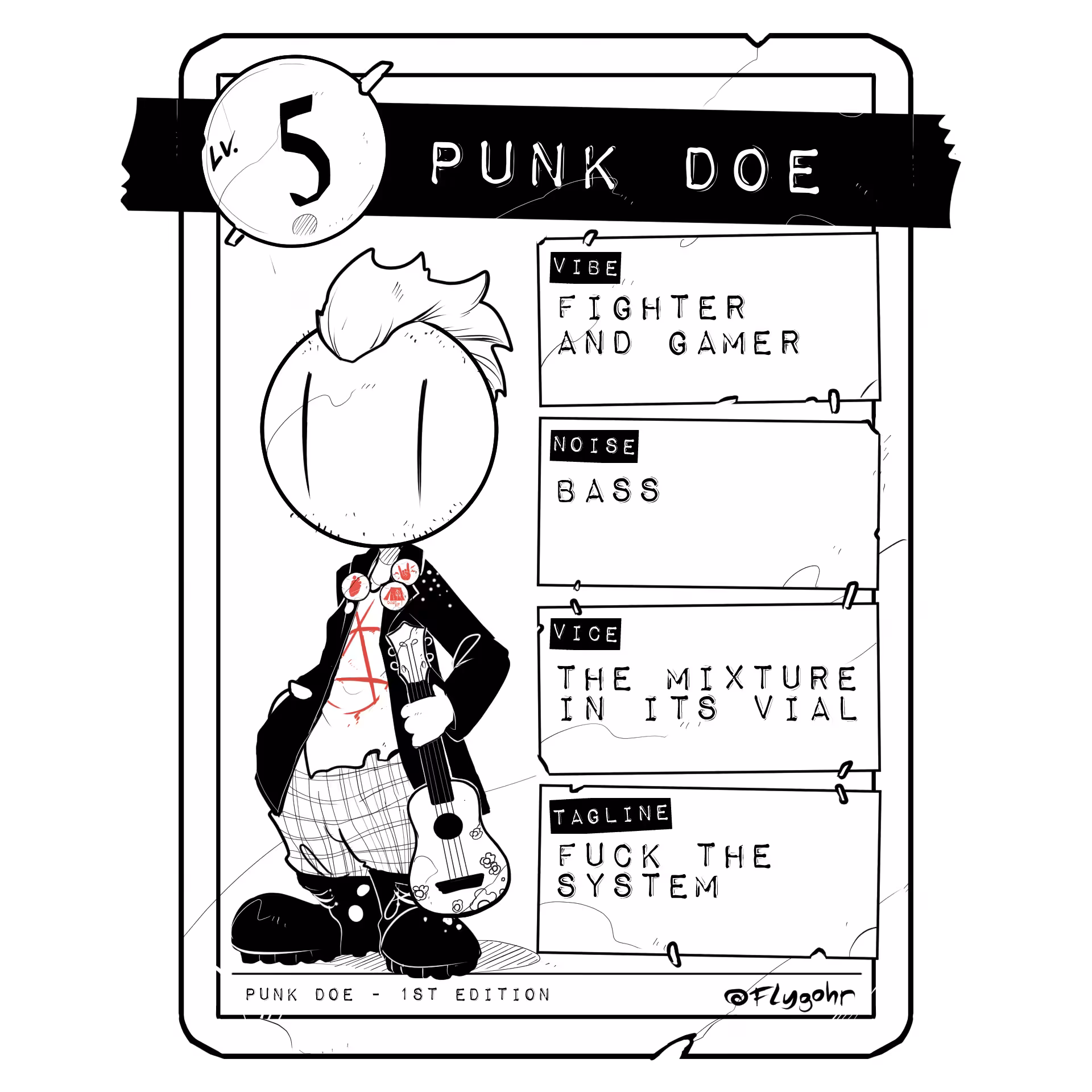 Lv. 5 PUNK DOE | CUSTOM PUNK DOE #27