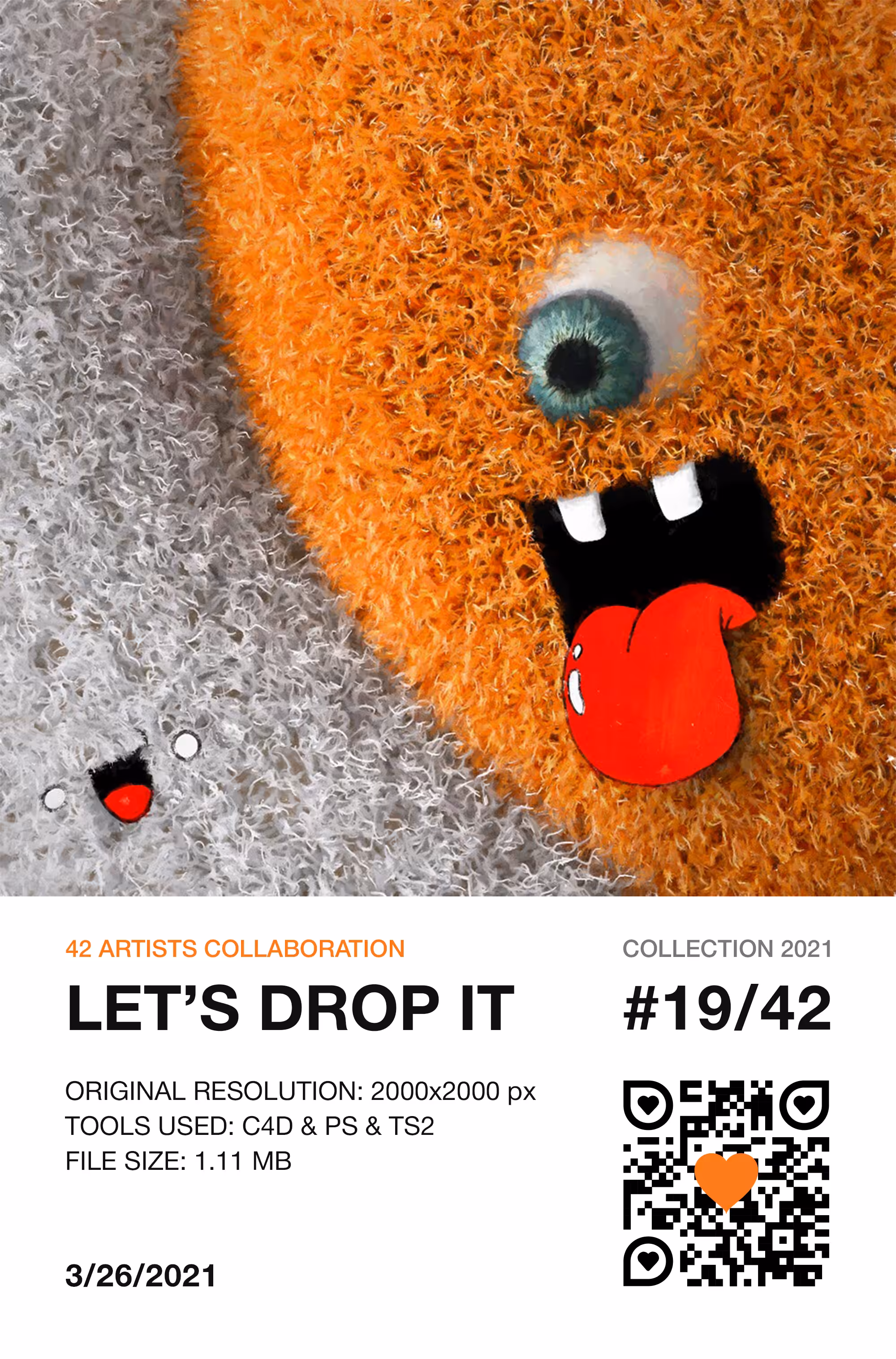 42 Artists Collaboration: 19/42  — LET’S DROP IT