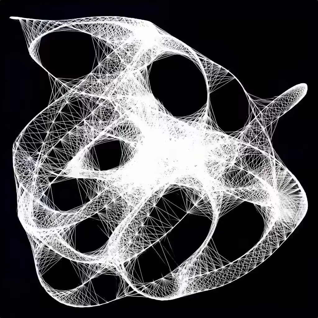AI imagination: Dancing Lines 1/1