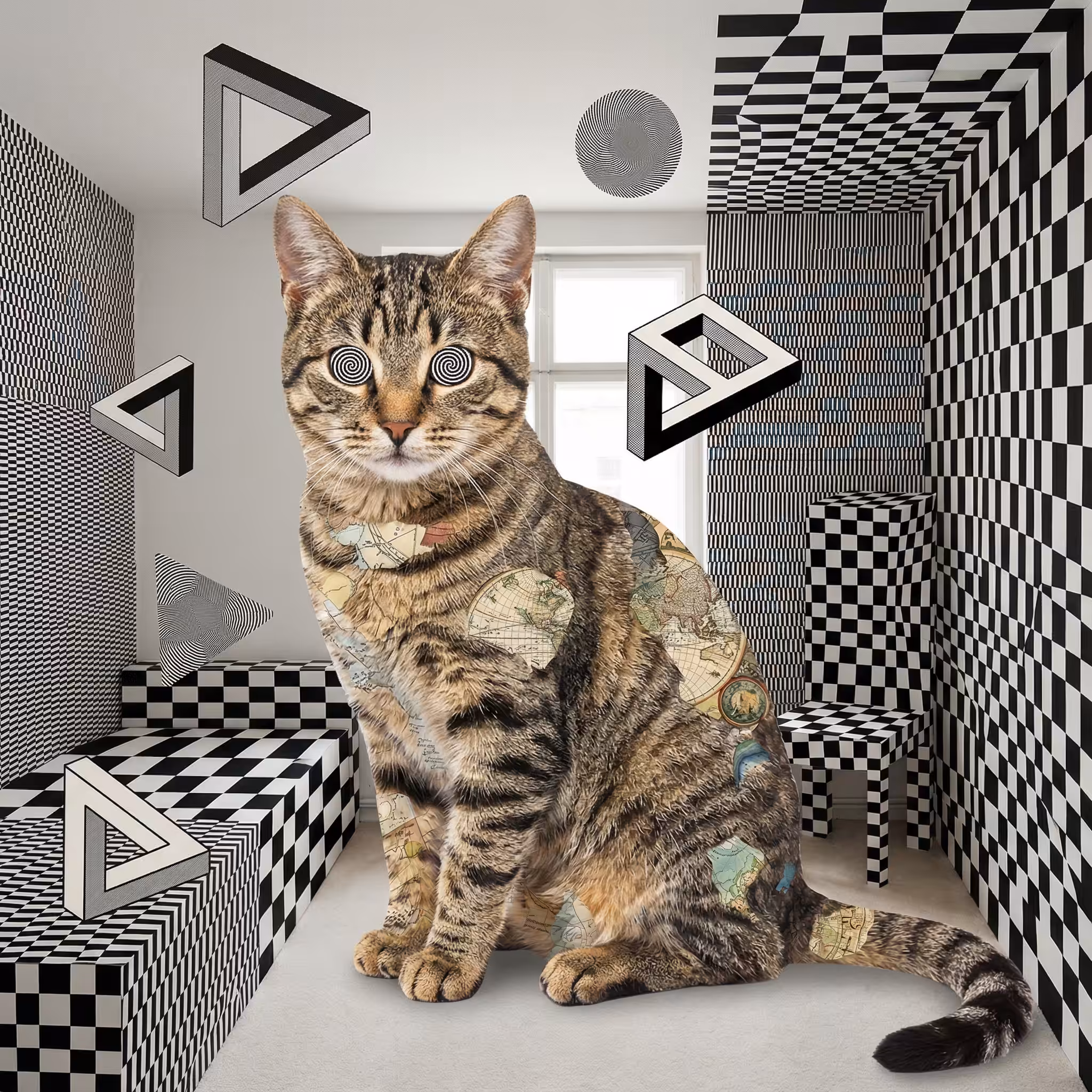 abstract cats #39