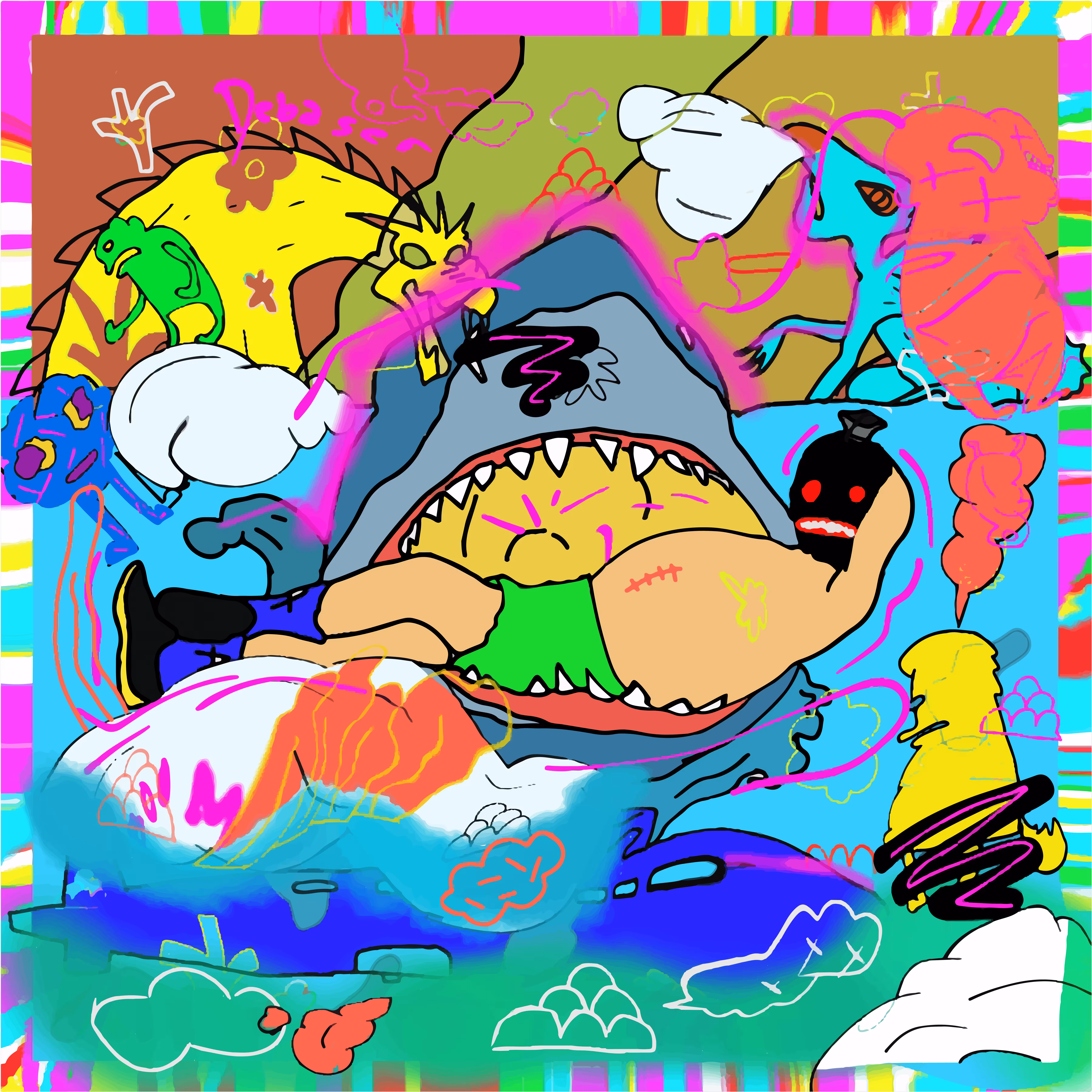 shark movement  