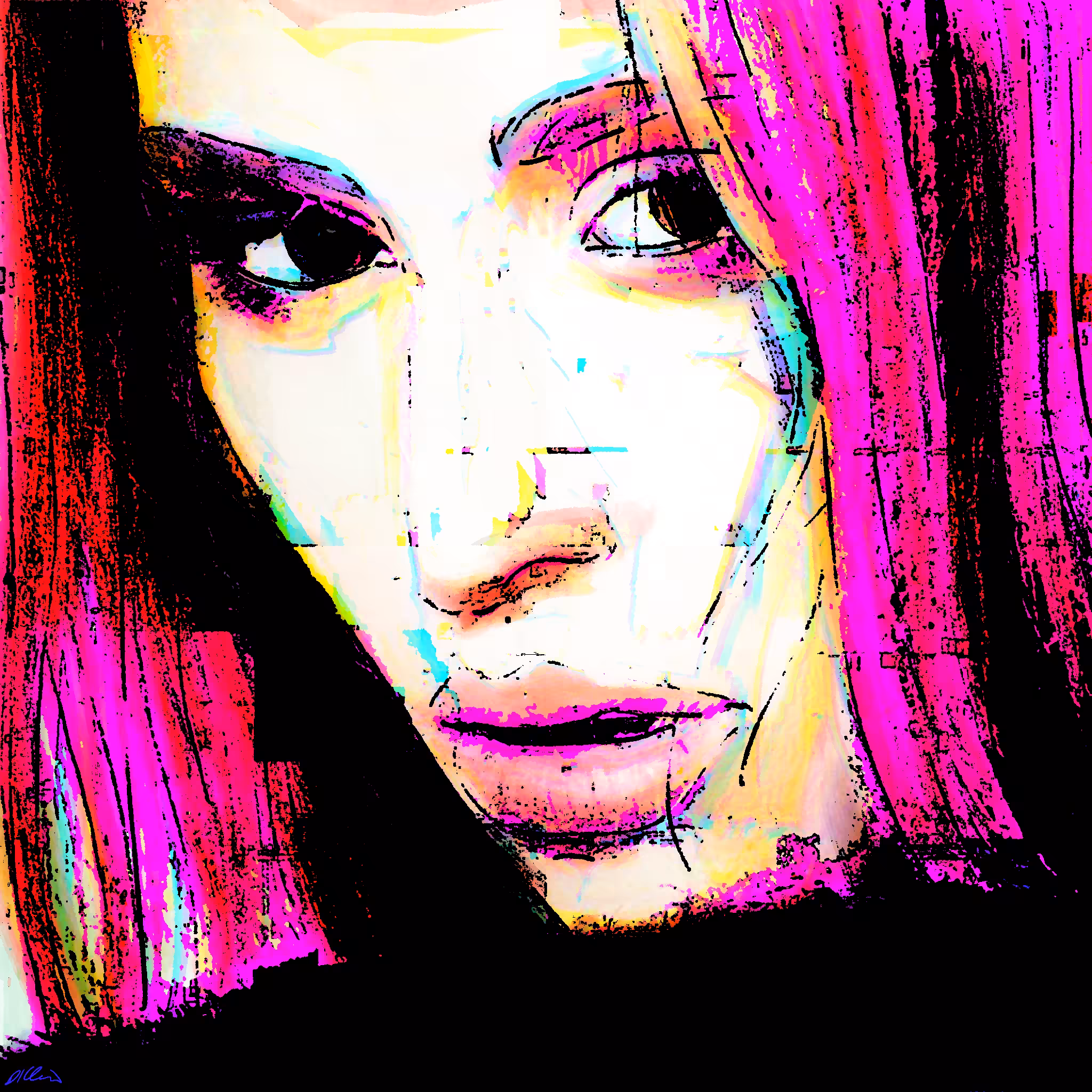 Portrait with Effects III