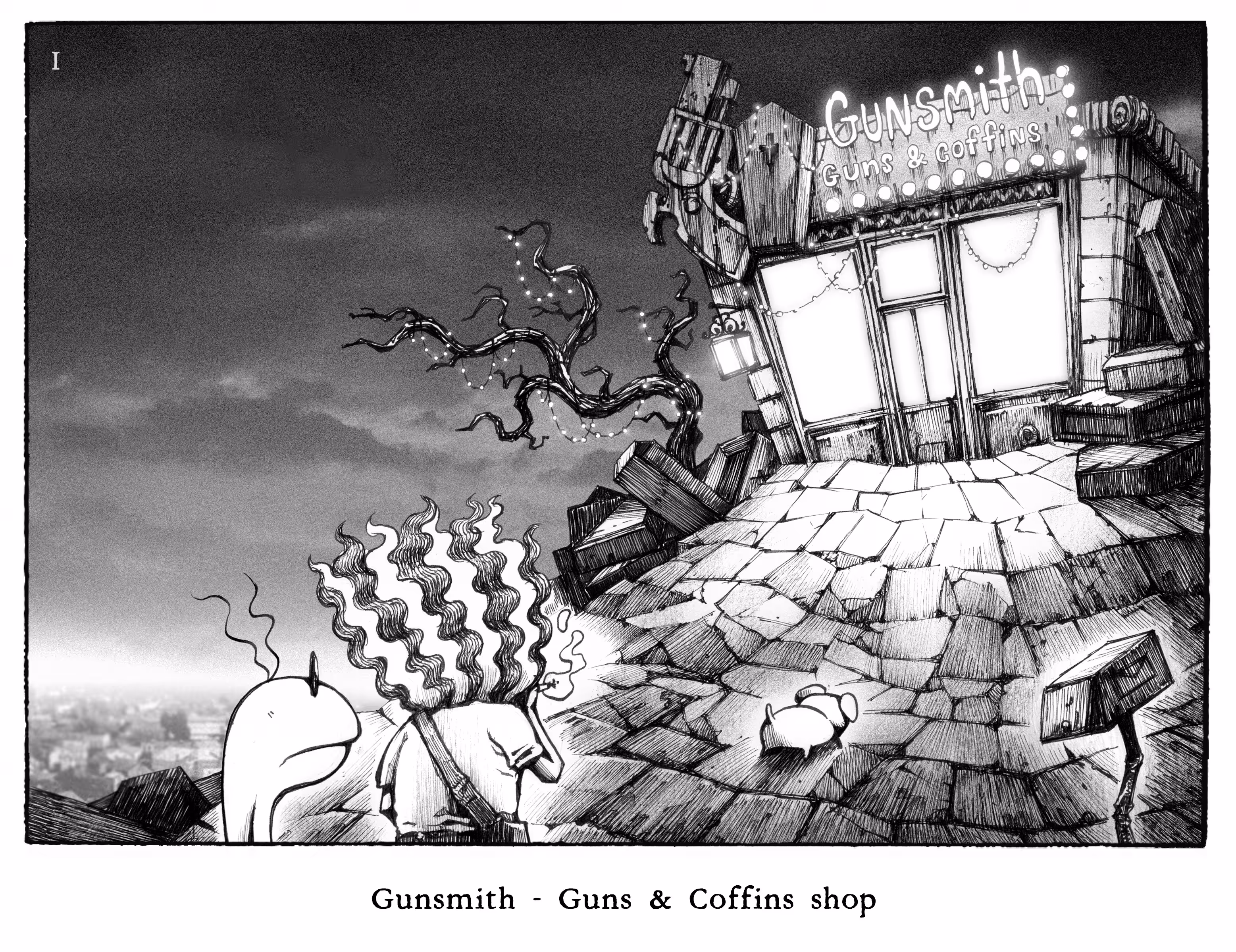 Gunsmith - Guns & Coffins shop
