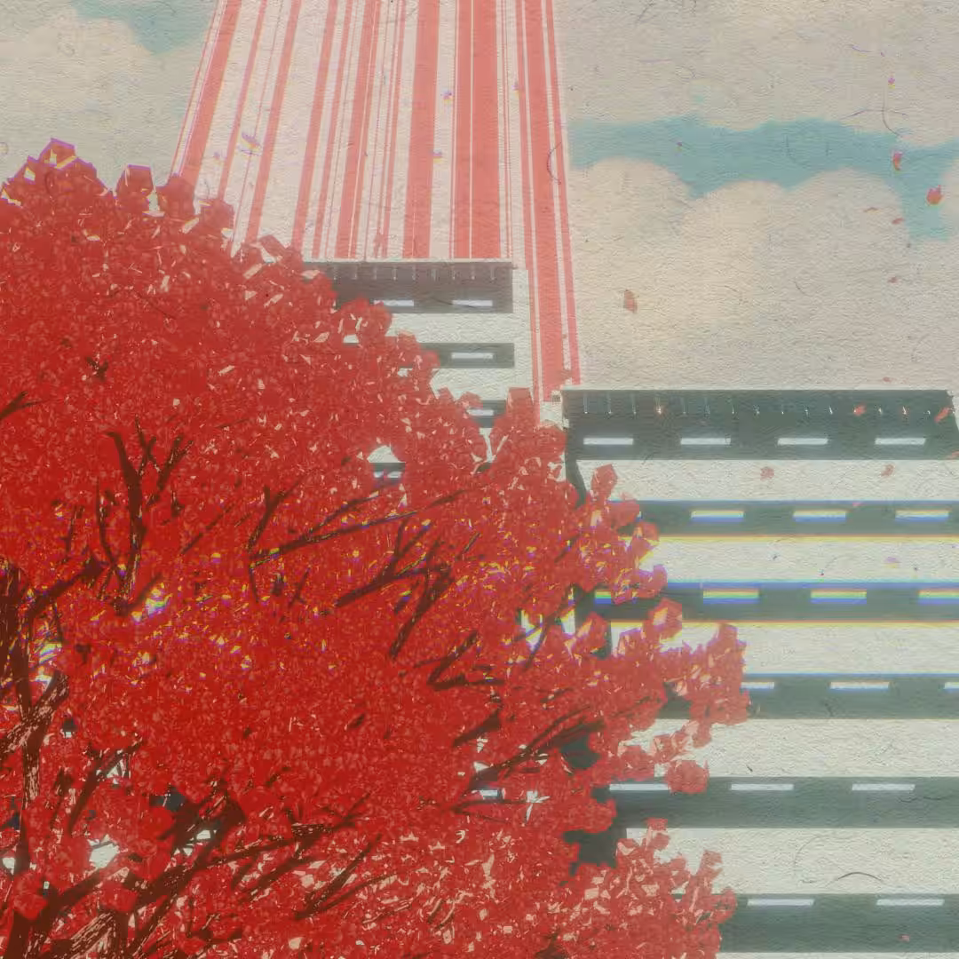 Panaviscope - Tree and Buildings