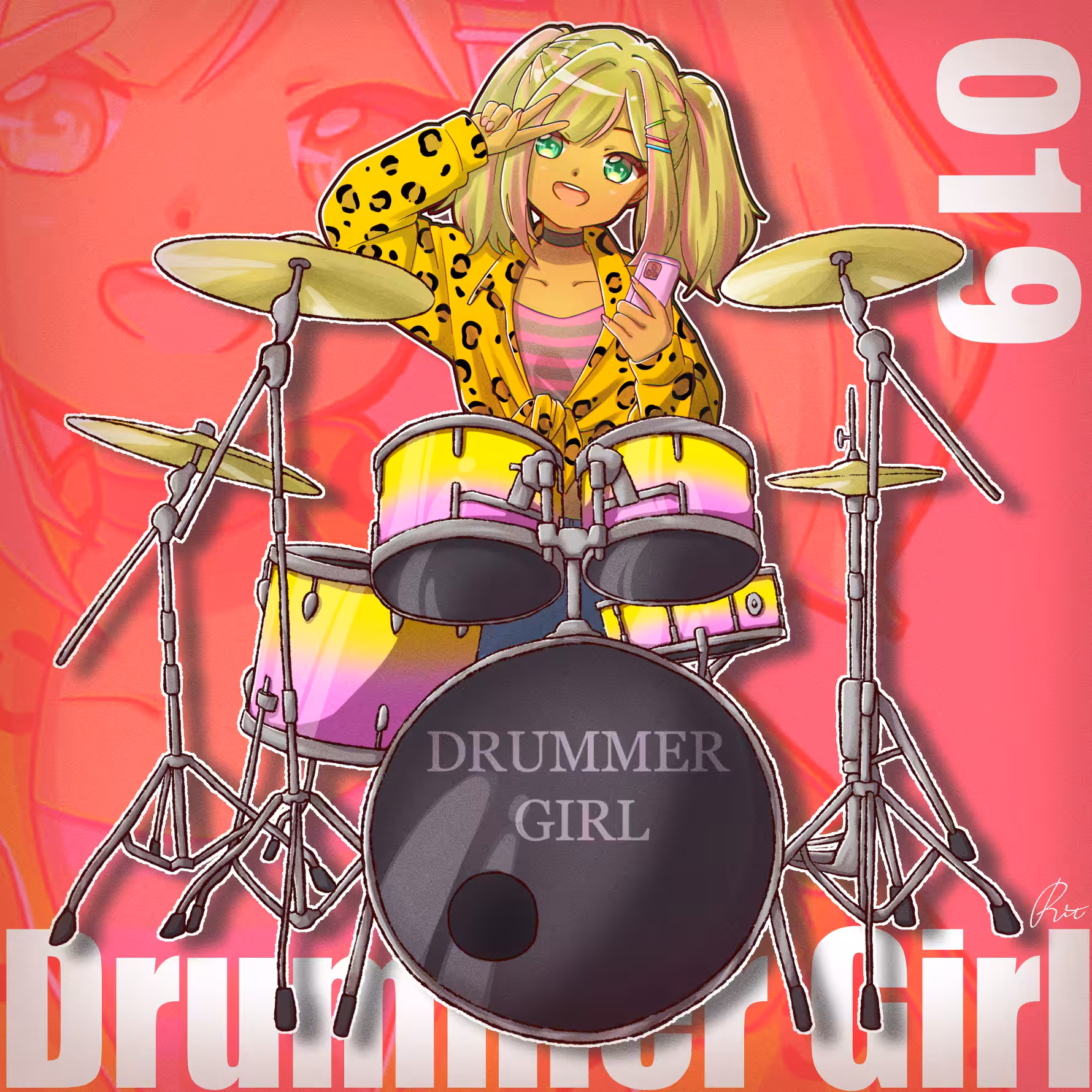 Drummer Girl #019