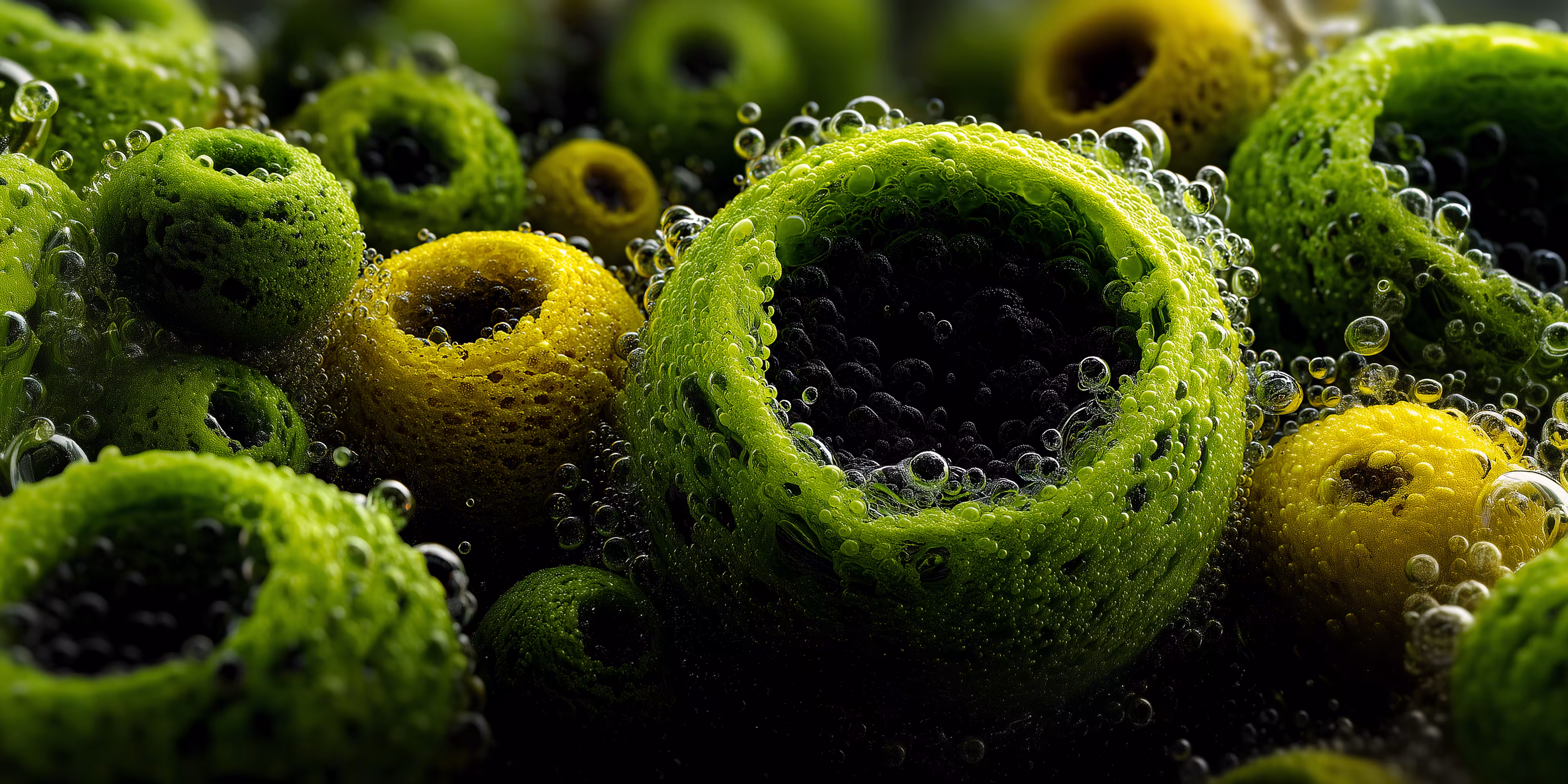686 Green Paradise: Rare Algae