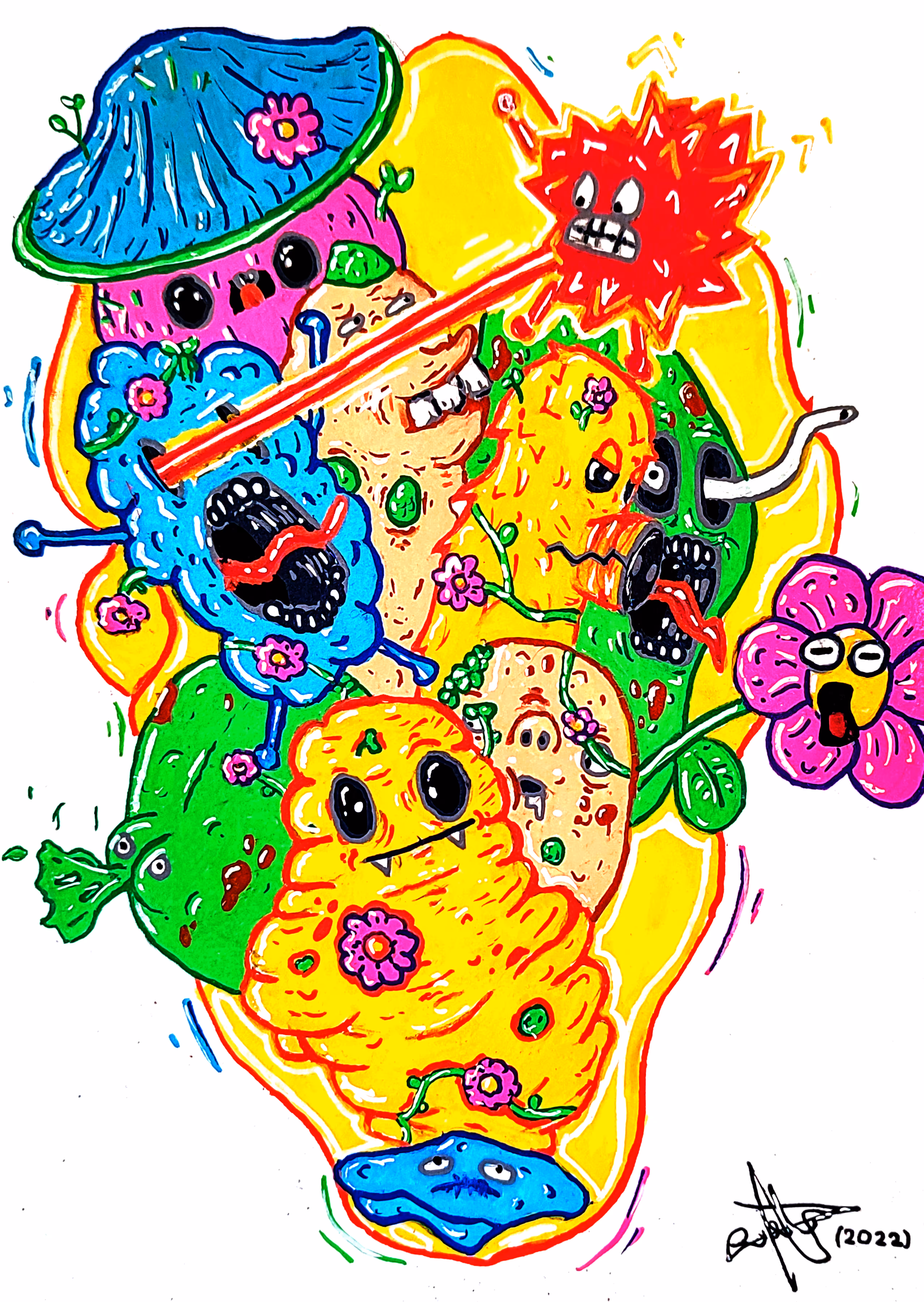 Analog doodles