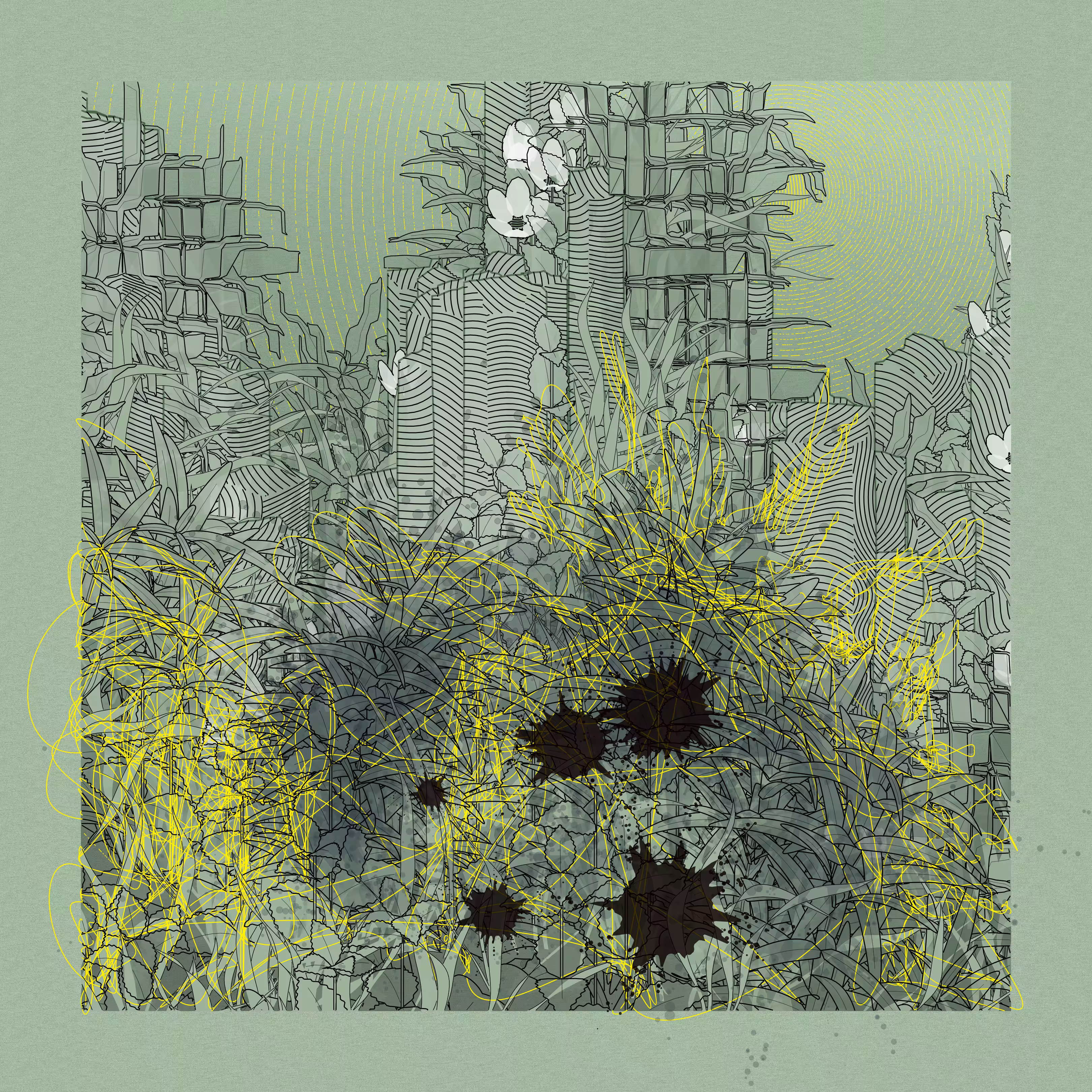 Landscape with Carbon Capture #8668