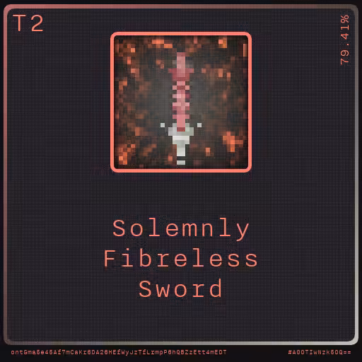 Gear for your quests - Sword #82