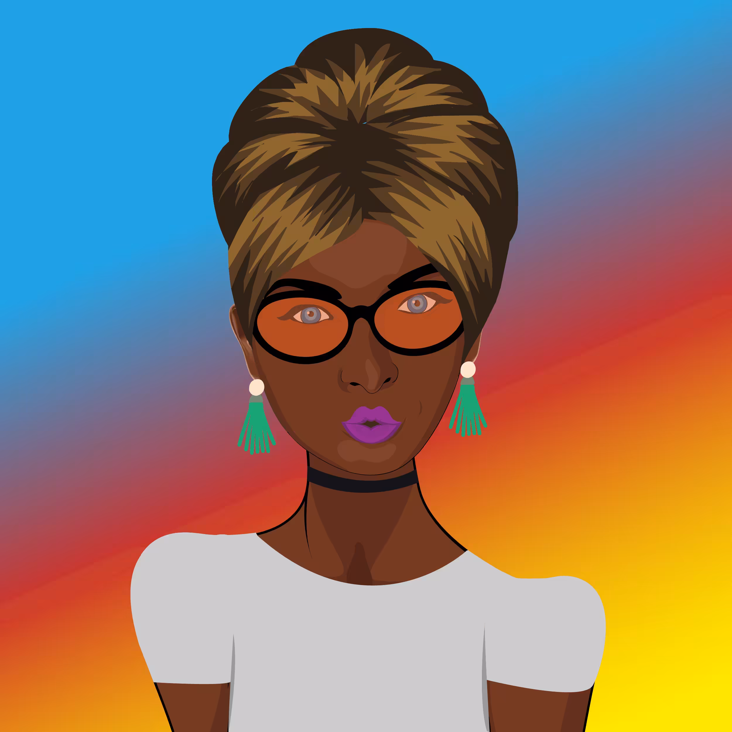 Cool Lady #1142