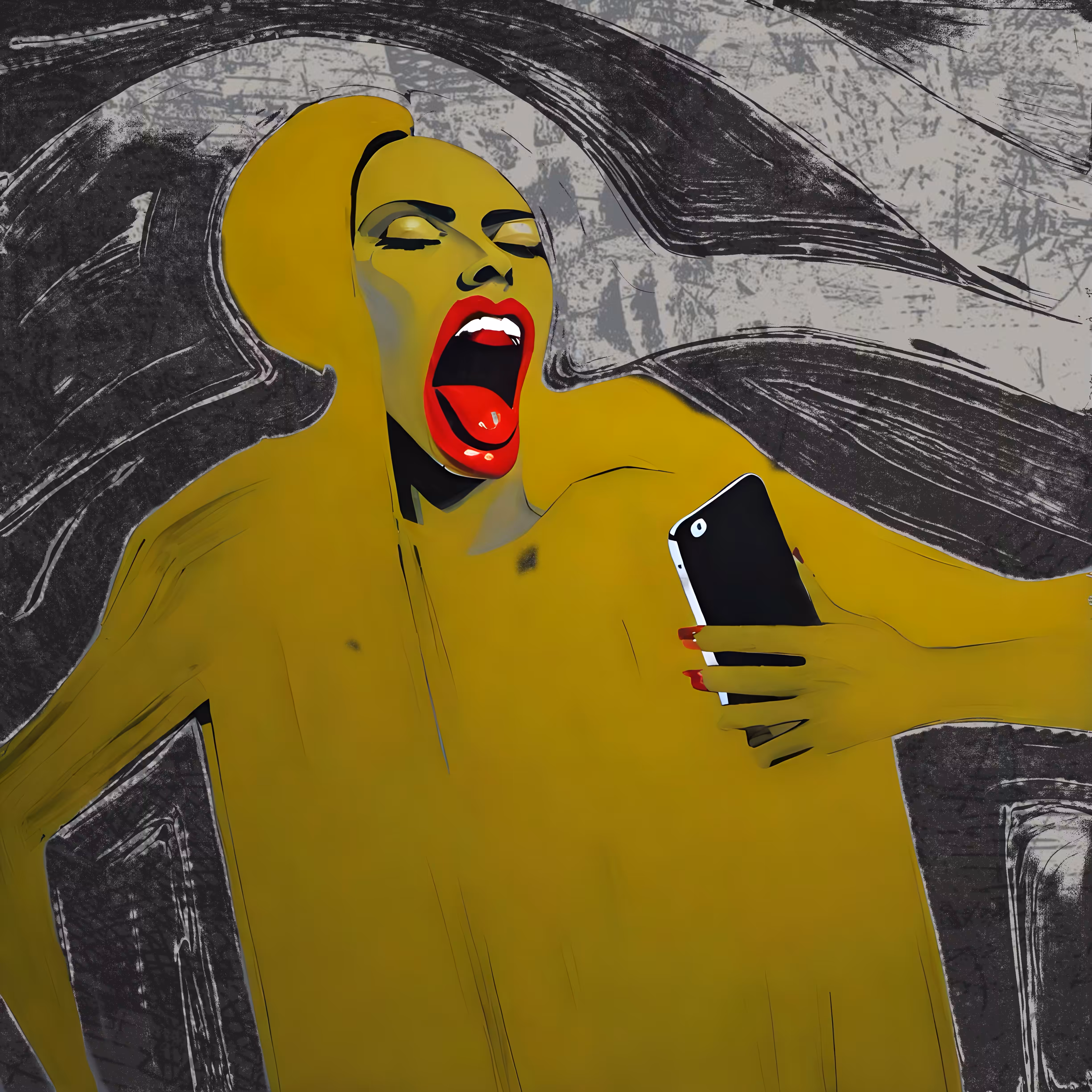 POP TO EXPRESSIONISM: Selfie Doubt #04