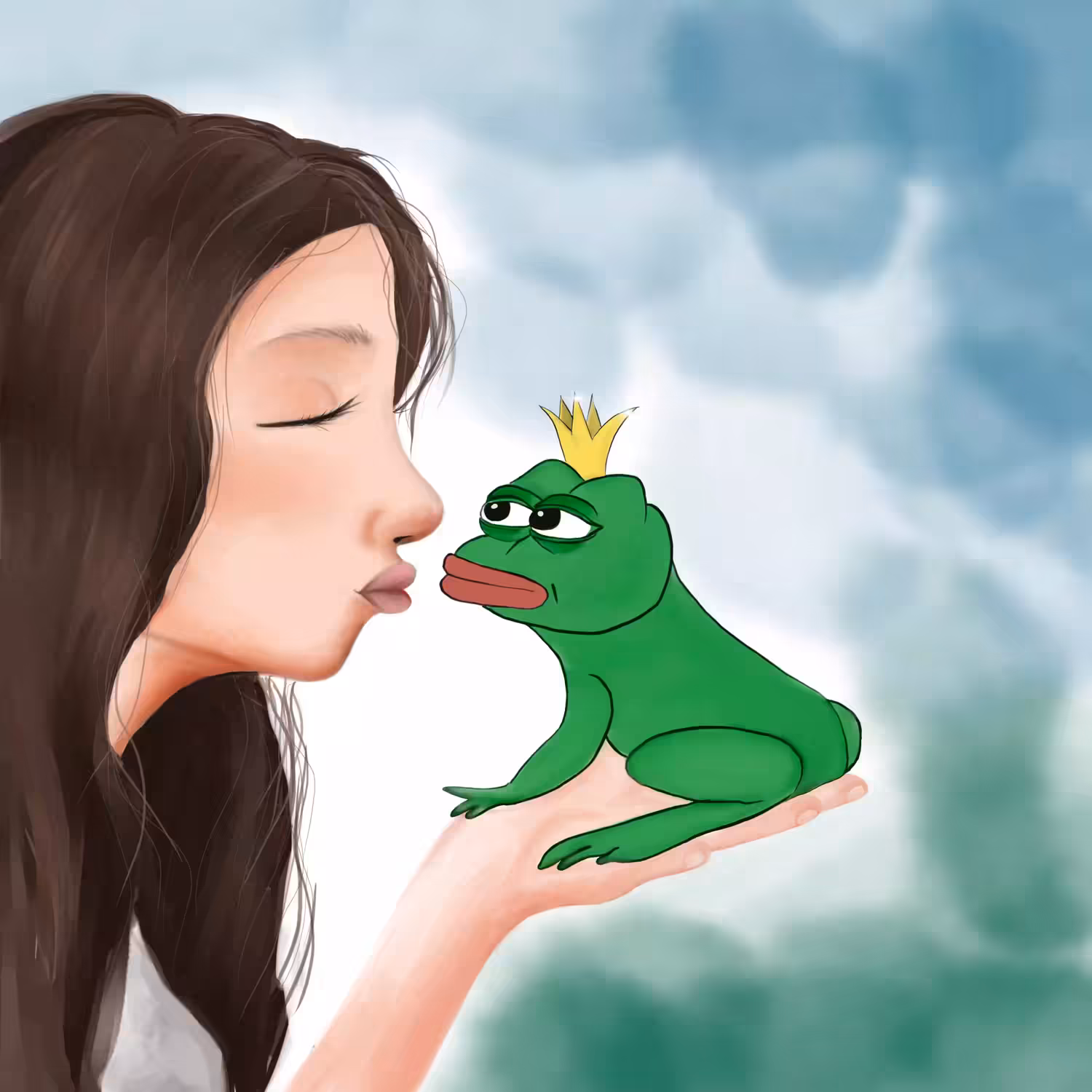 💋𝐼 𝒦𝒾𝓈𝓈𝑒𝒹 𝓉𝒽𝑒 𝐹𝓇𝑜𝑔...🐸 