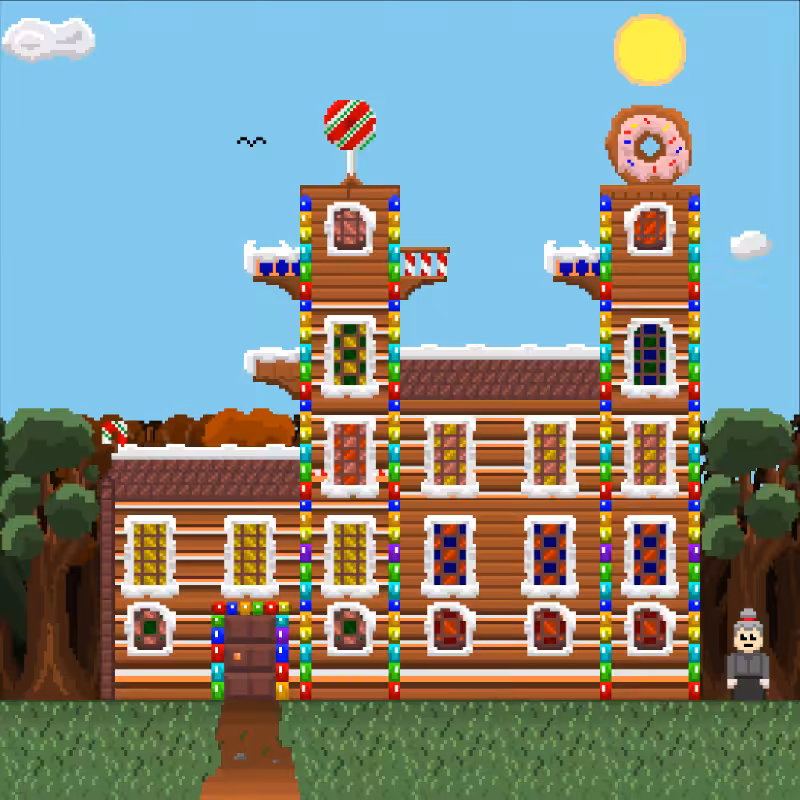 2D Mansion Candy House #28