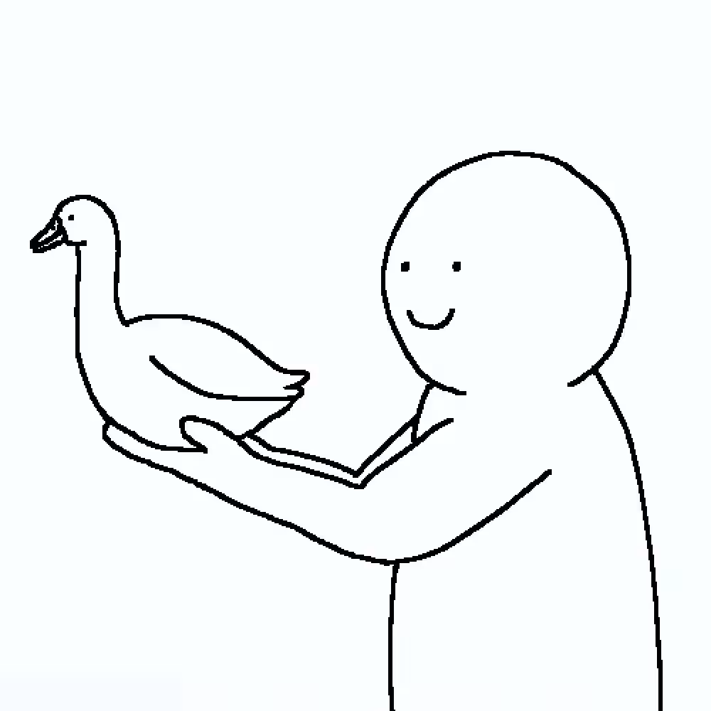 Duck man
