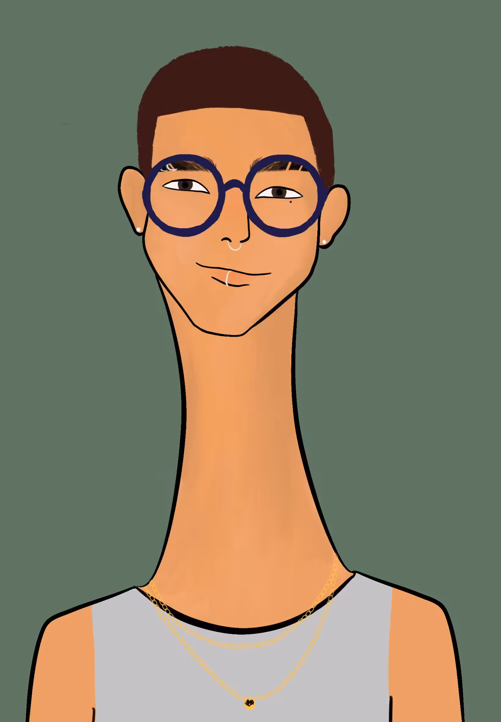 Long Neckie Fellas #2093