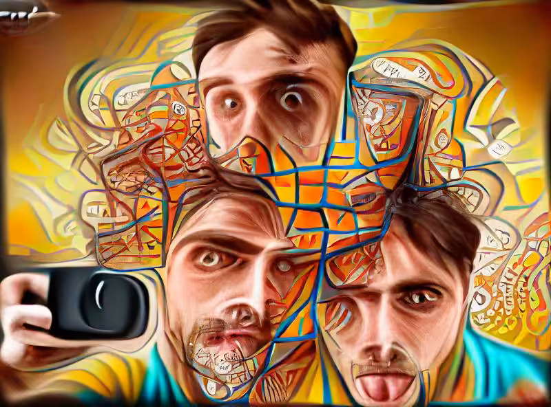 Abraham's First Works: Schizophrenic Selfie
