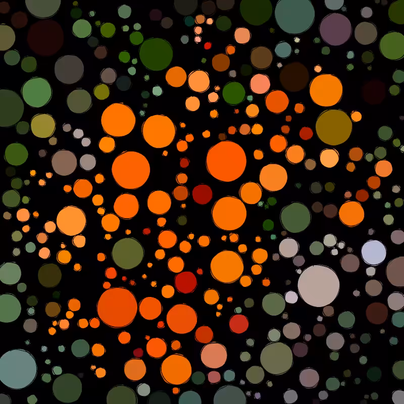 roughly packed flowers #31