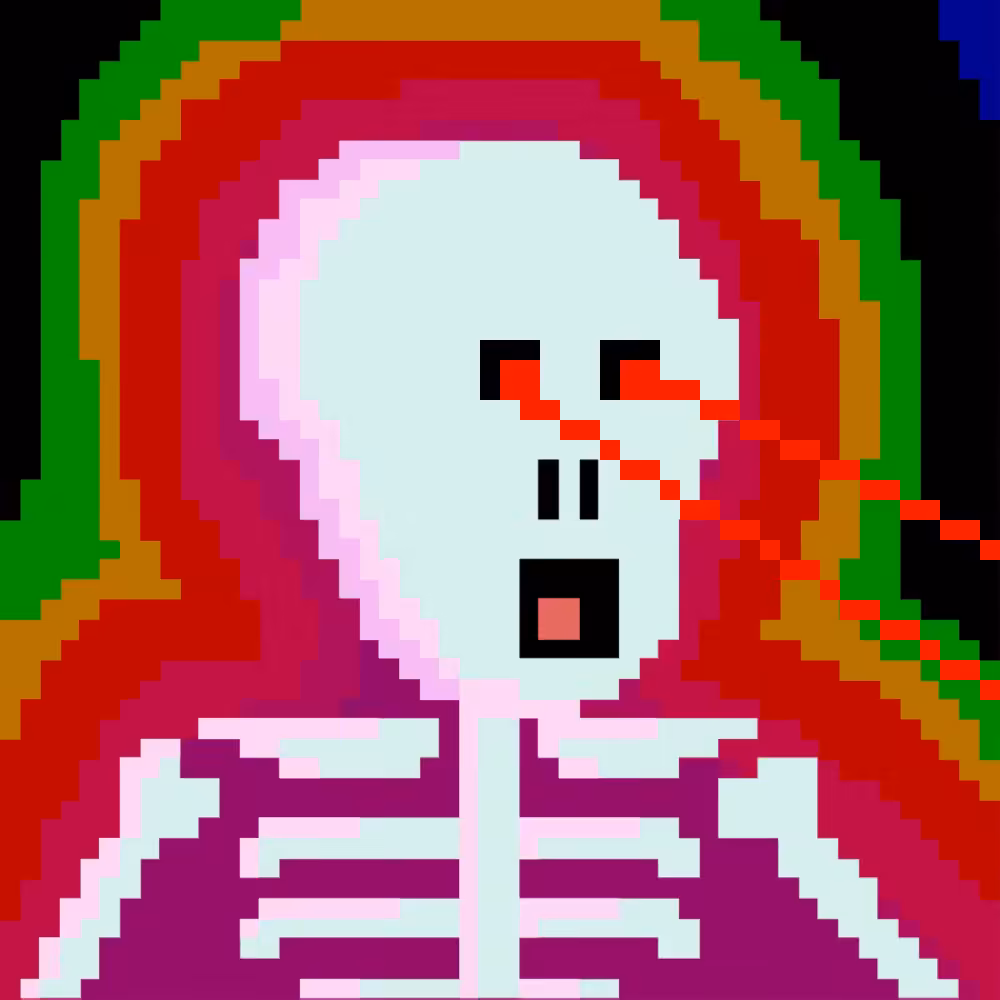 PIXEL SKULLETTI 1 #179