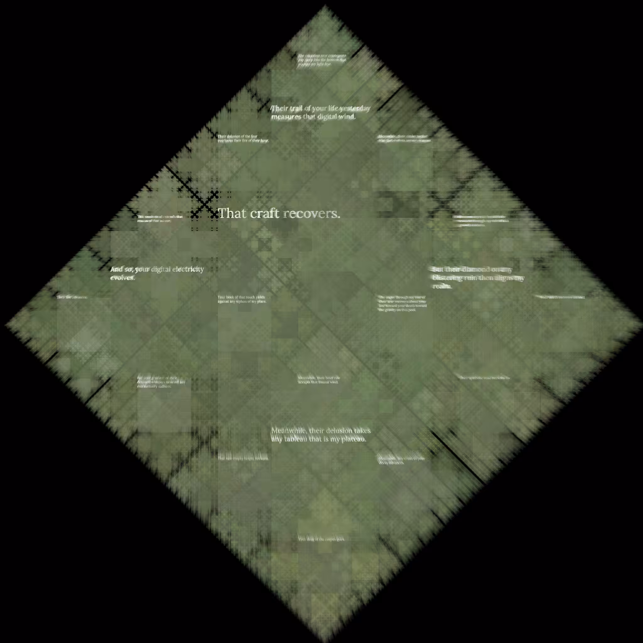 Diamond Fractal Fire #17