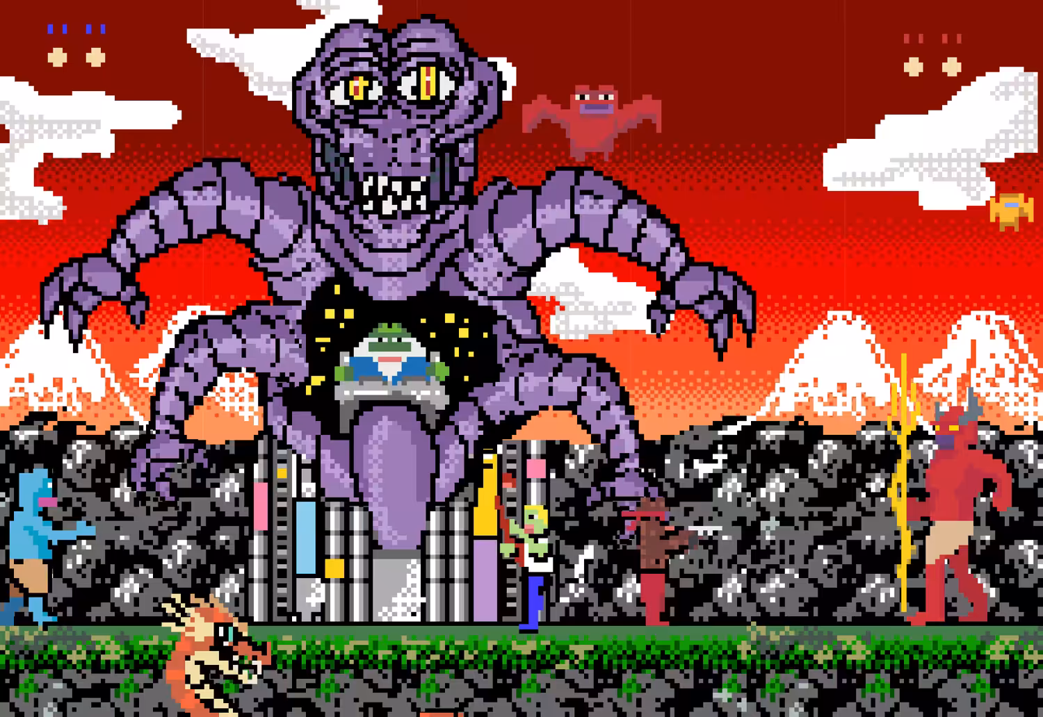 WORLD OF P3P3: 🎮P3P3-NES : THE DUO 🐸🦁